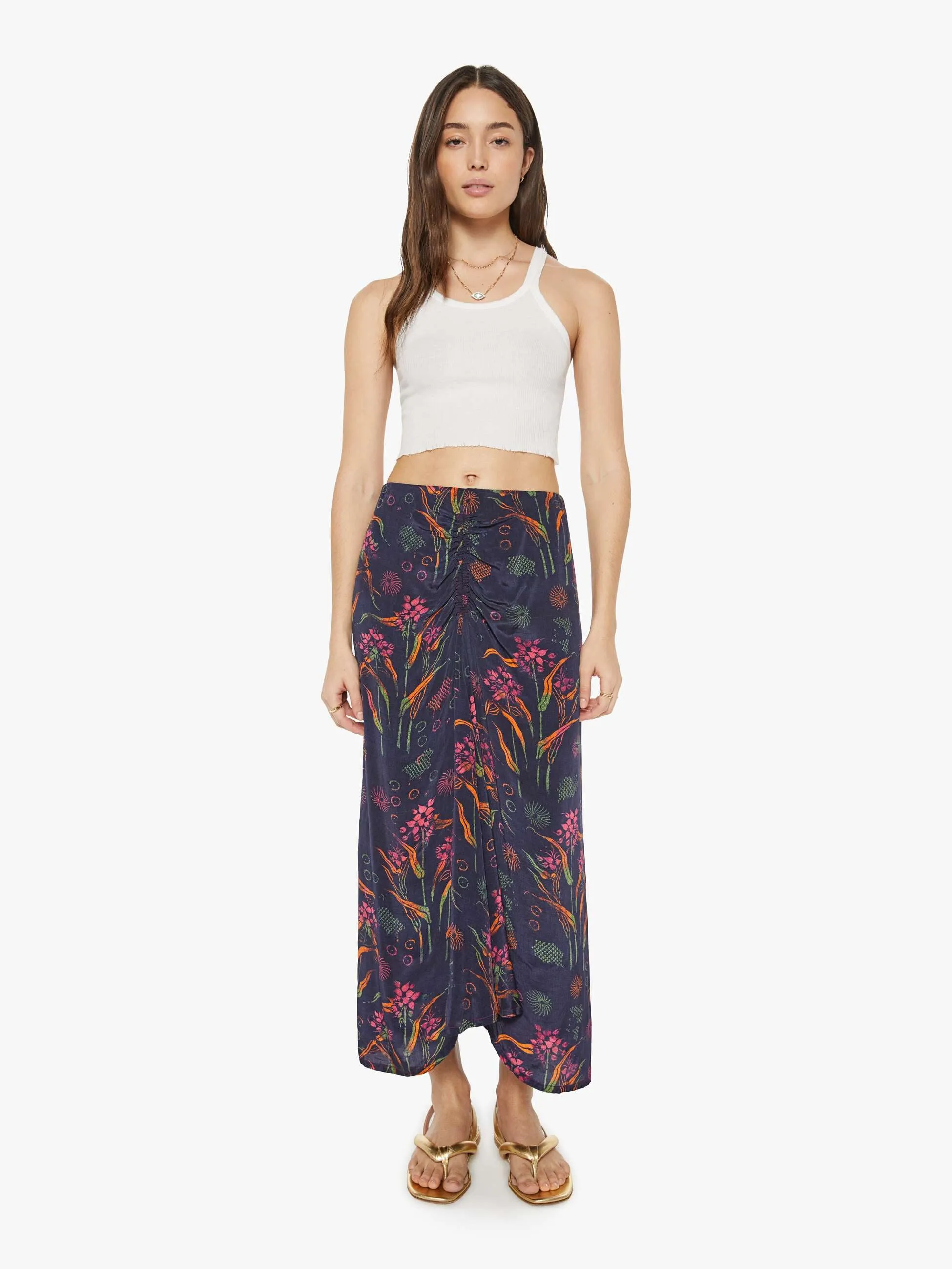 Maria Cher Bonny Skirt - Arrecifes sold by MOTHER product image thumbnail 2