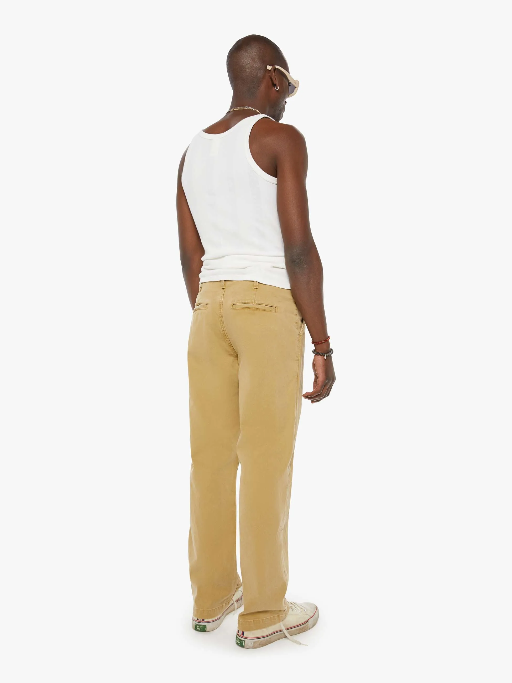 The Pleated Big Shot Prep - Khaki sold by MOTHER product image thumbnail 4