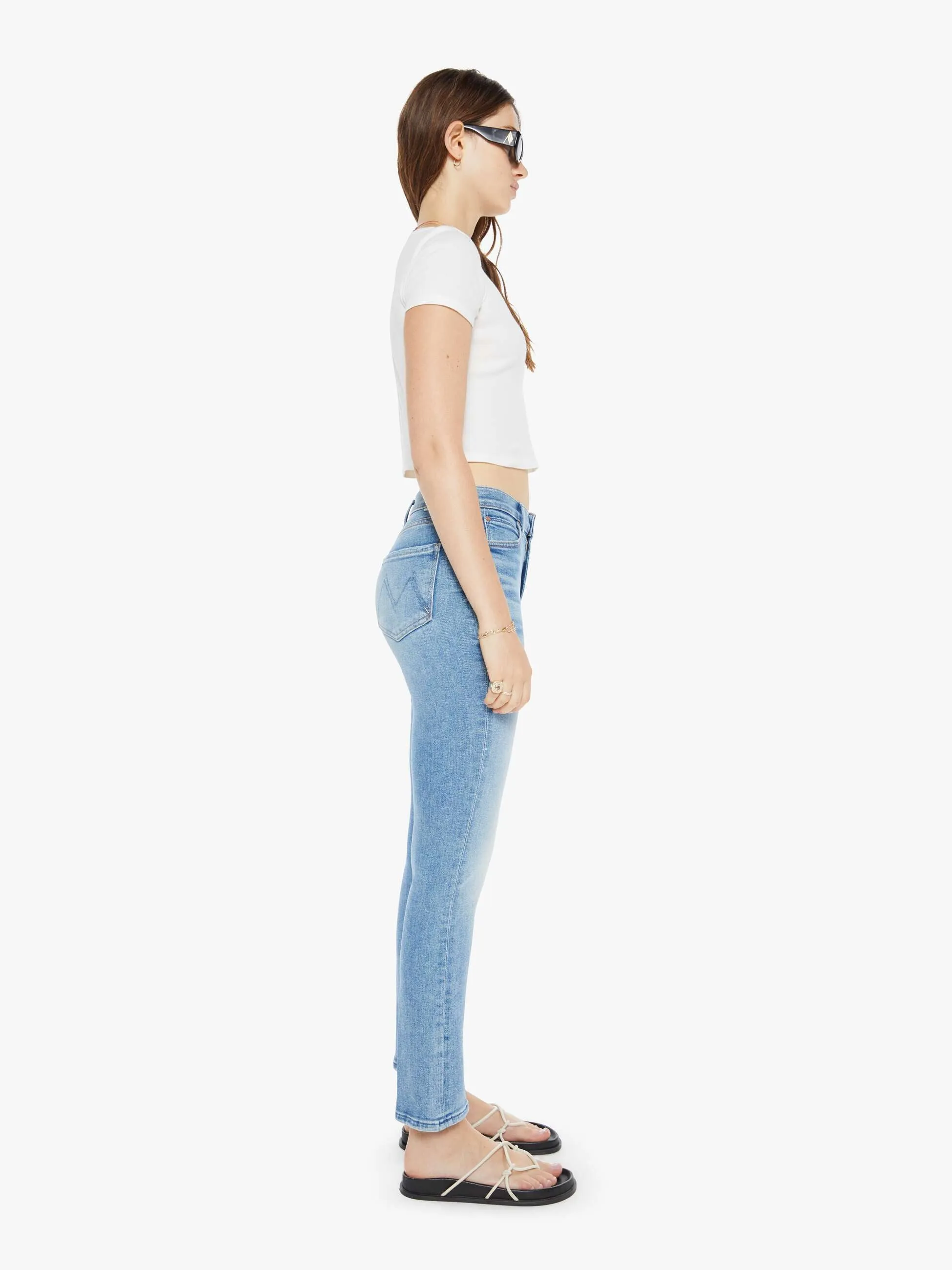 High Waisted Rascal Flood - Eye Of The Tiger sold by MOTHER product image thumbnail 3