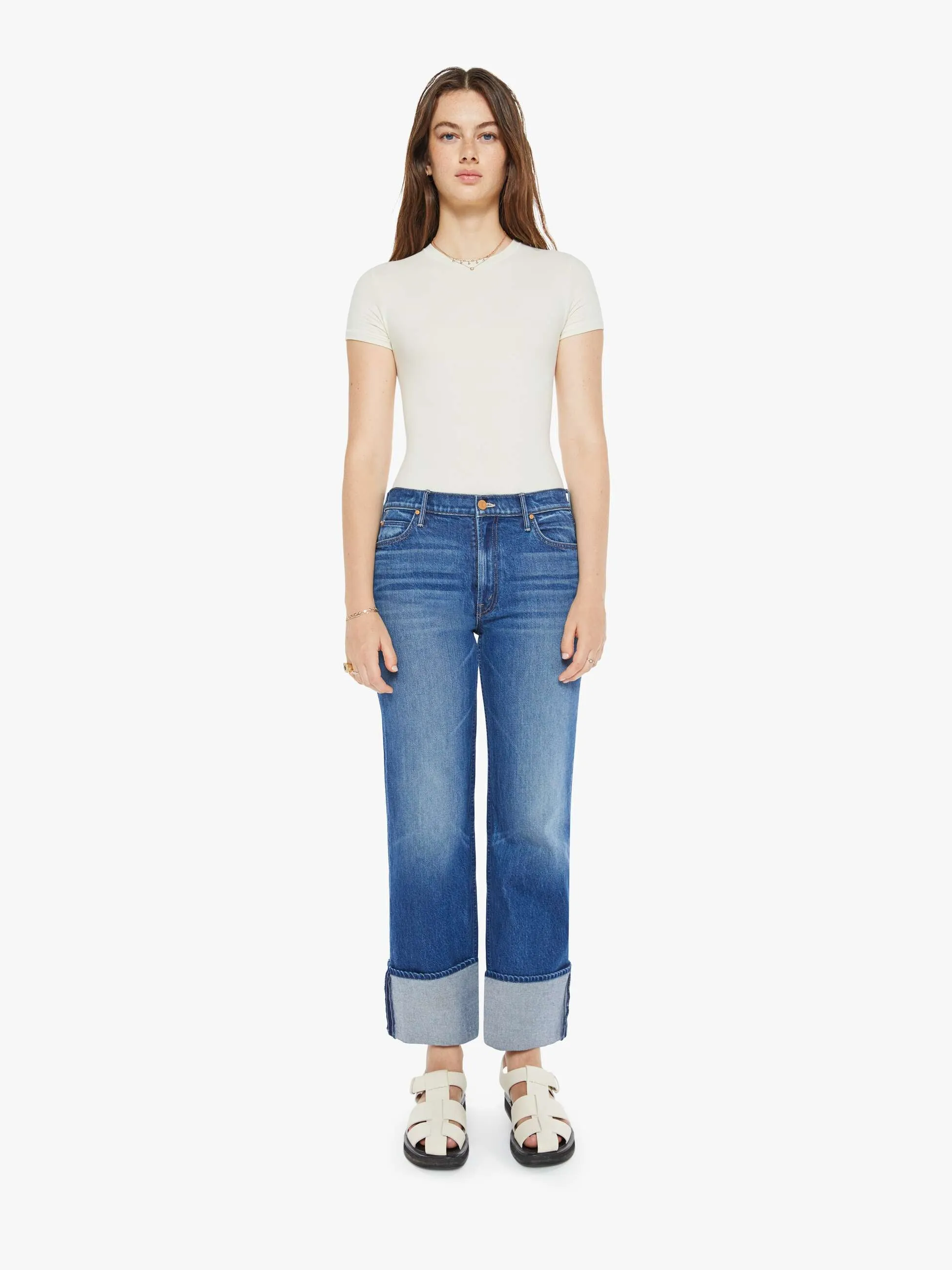 The Checkerboard Duster Flood Cuff - Bunny Hop sold by MOTHER product image thumbnail 2