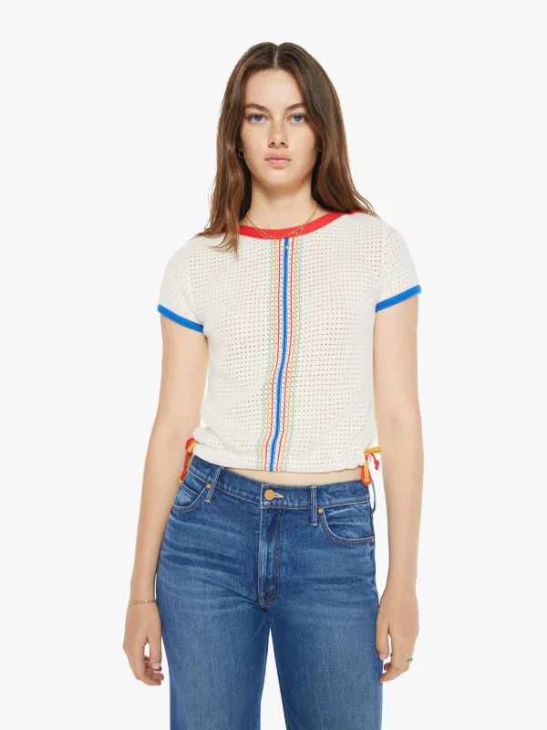 The Side Cinch Top - In The Fast Lane made by MOTHER