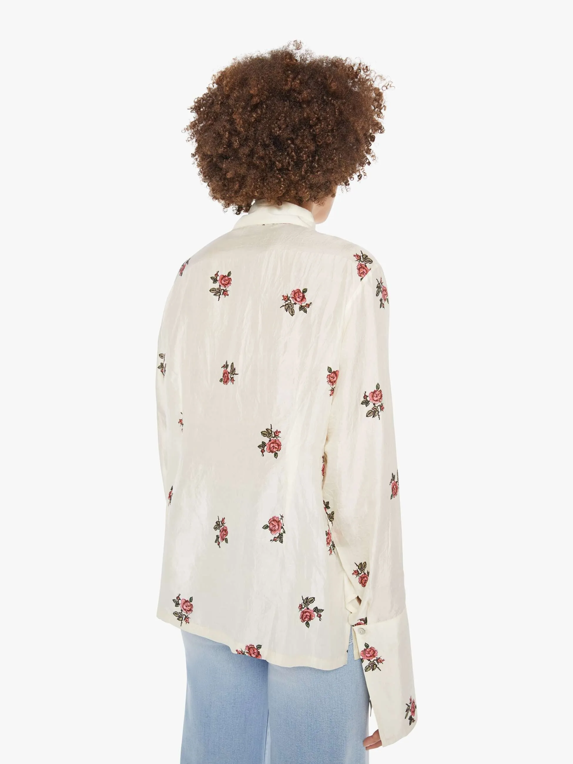 Alix Of Bohemia Dana Shirt - Rosebud sold by MOTHER product image thumbnail 3