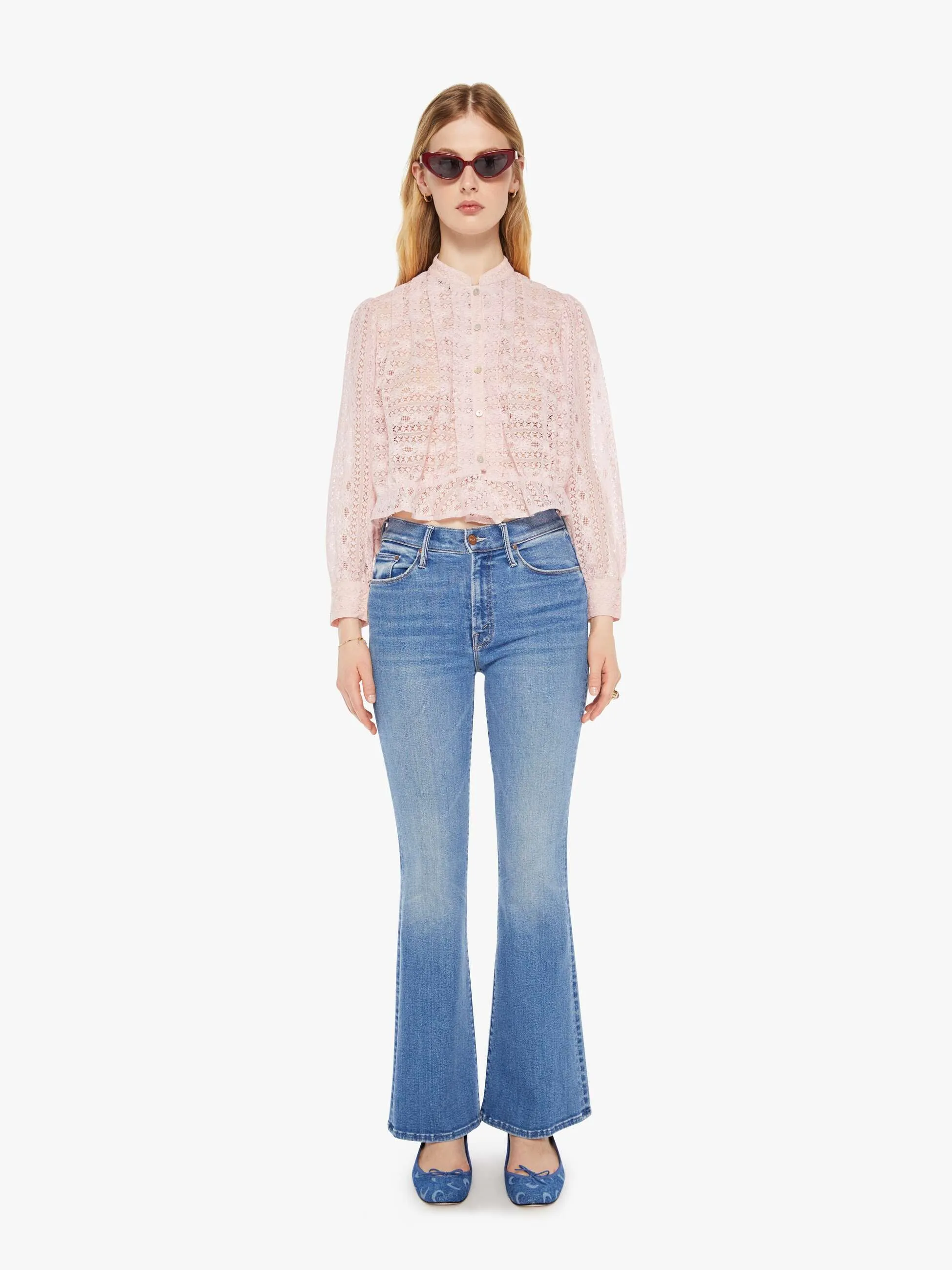 Alix Of Bohemia Ryland Shirt - Blush sold by MOTHER product image thumbnail 4