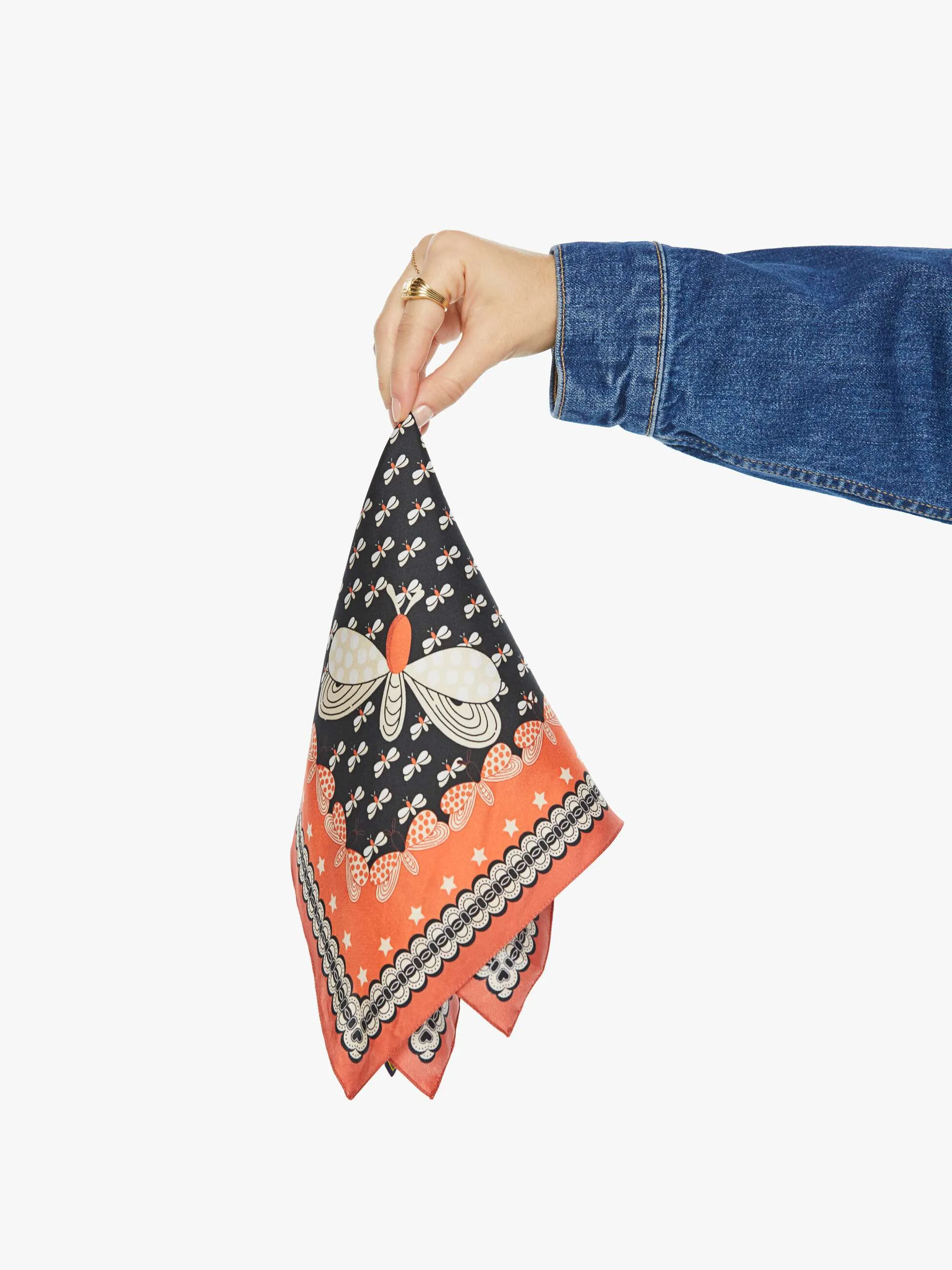 La DoubleJ x MOTHER Petaltail Mini Foulard - Petaltail Placee sold by MOTHER product image thumbnail 2