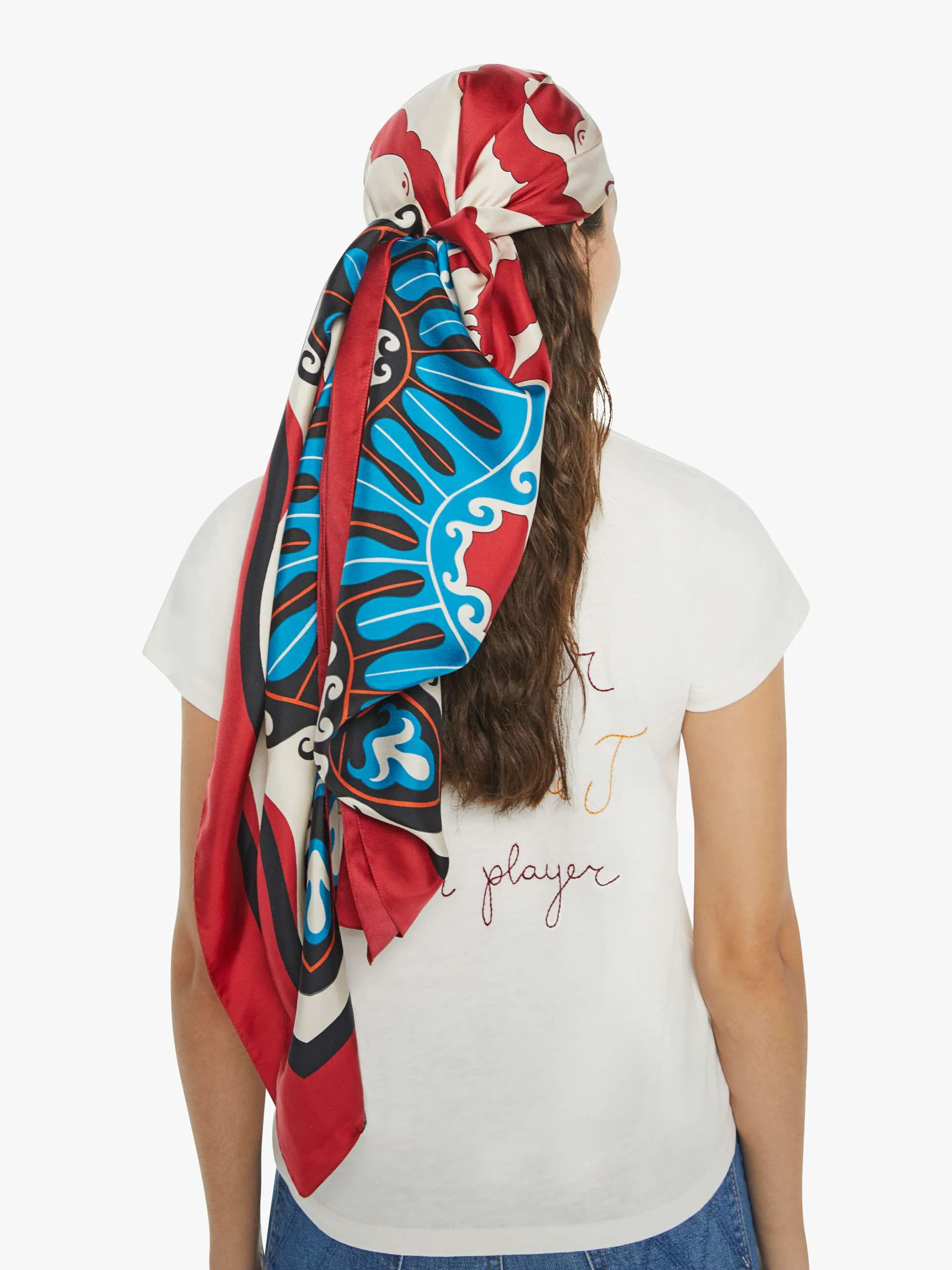La DoubleJ x MOTHER Mamma Foulard - Mamma Placee sold by MOTHER product image thumbnail 4
