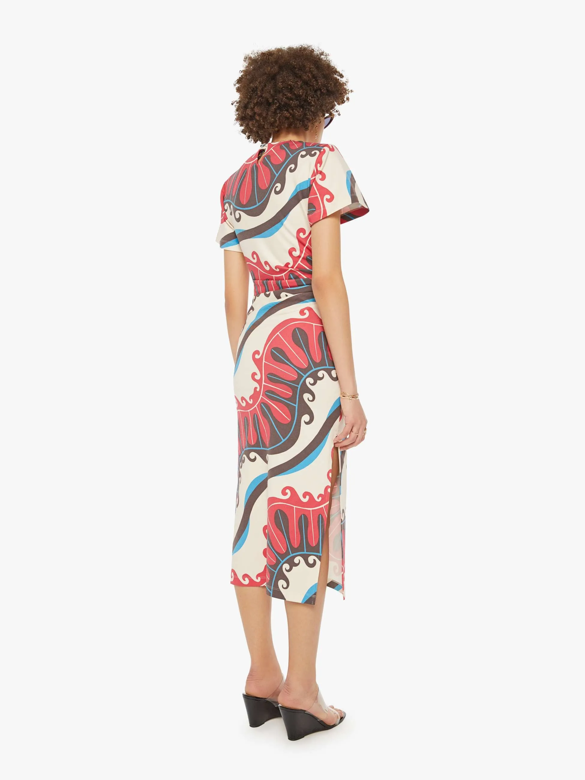 La DoubleJ x MOTHER Lela Dress - Pacific sold by MOTHER product image thumbnail 4