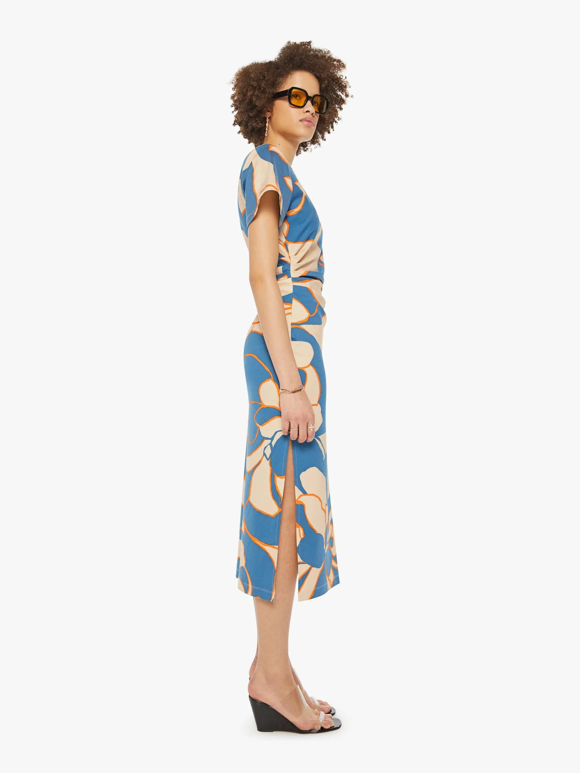 La DoubleJ x MOTHER Lela Dress - Dea Dahlia sold by MOTHER product image thumbnail 3
