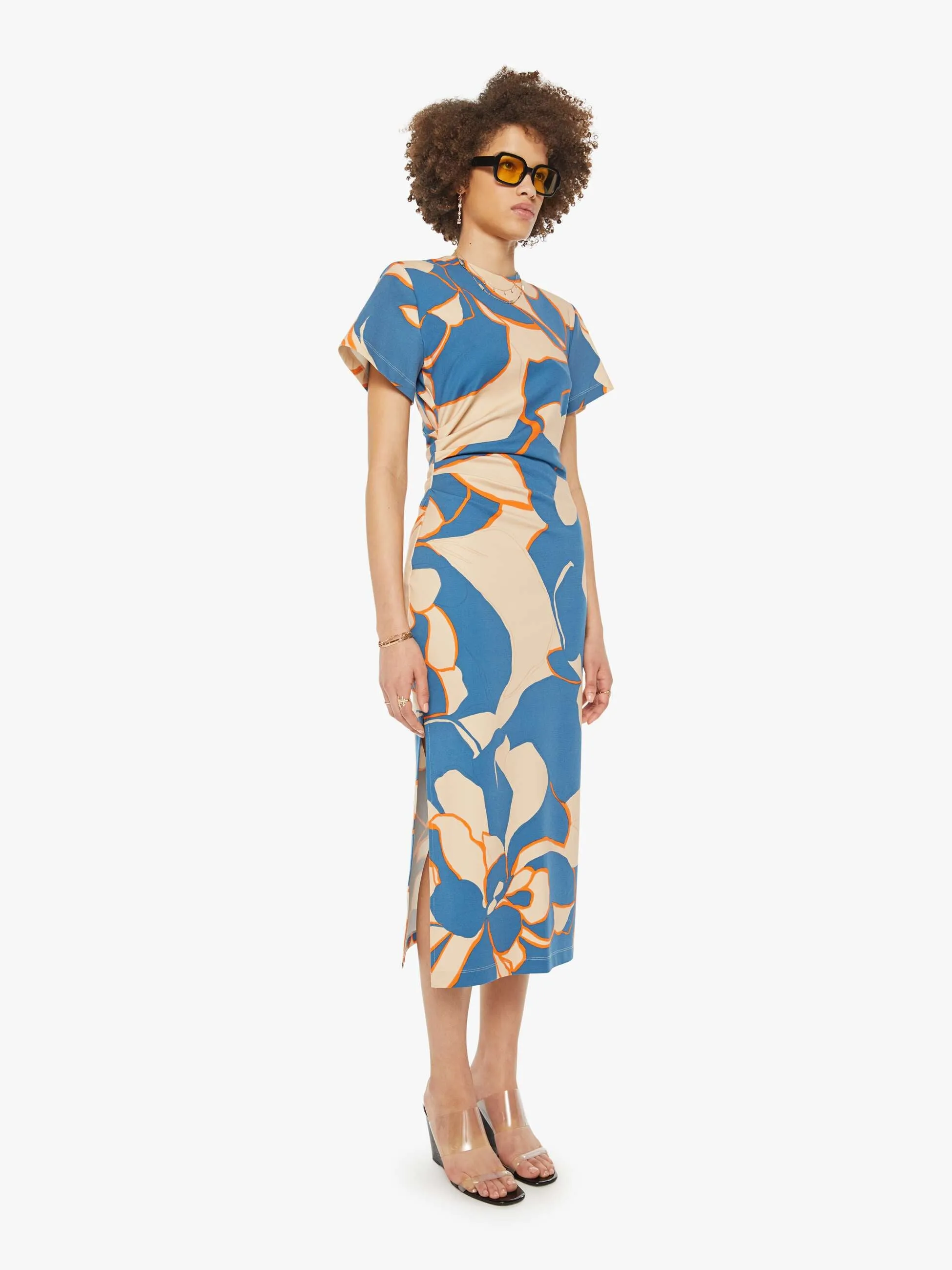 La DoubleJ x MOTHER Lela Dress - Dea Dahlia sold by MOTHER product image thumbnail 2