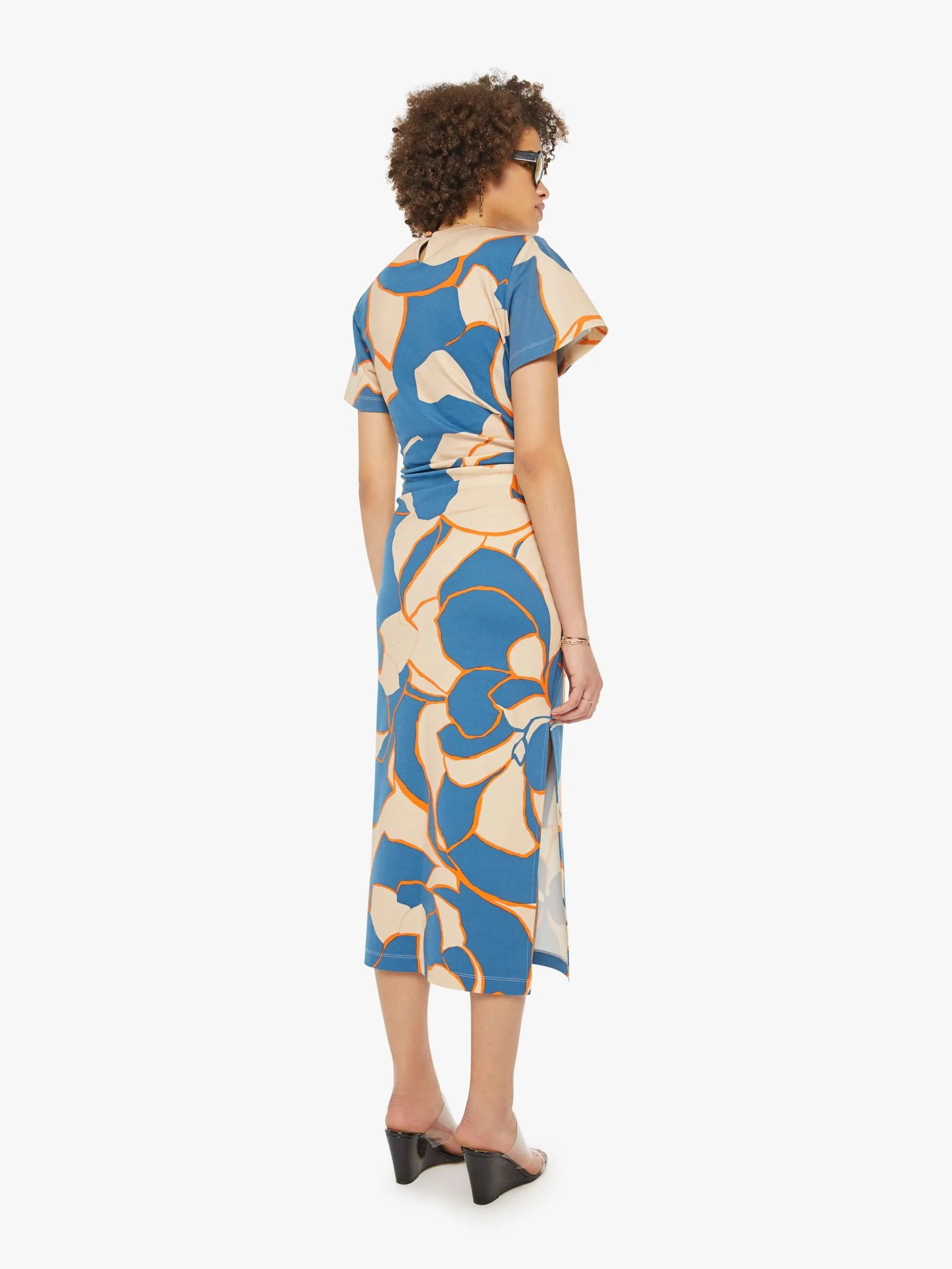 La DoubleJ x MOTHER Lela Dress - Dea Dahlia sold by MOTHER product image thumbnail 4