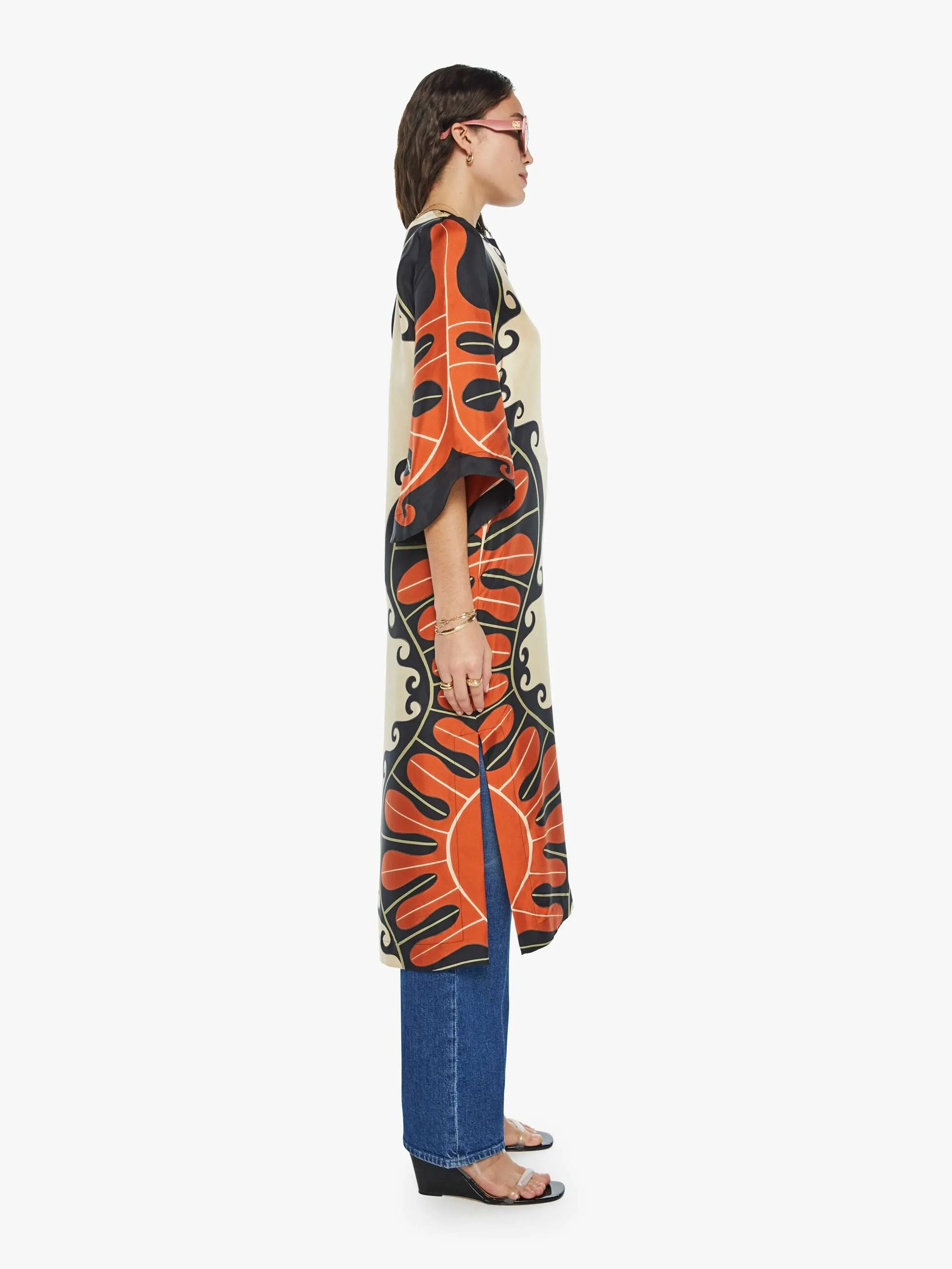 La DoubleJ x MOTHER The Kaftan - Pacific Placee sold by MOTHER product image thumbnail 3