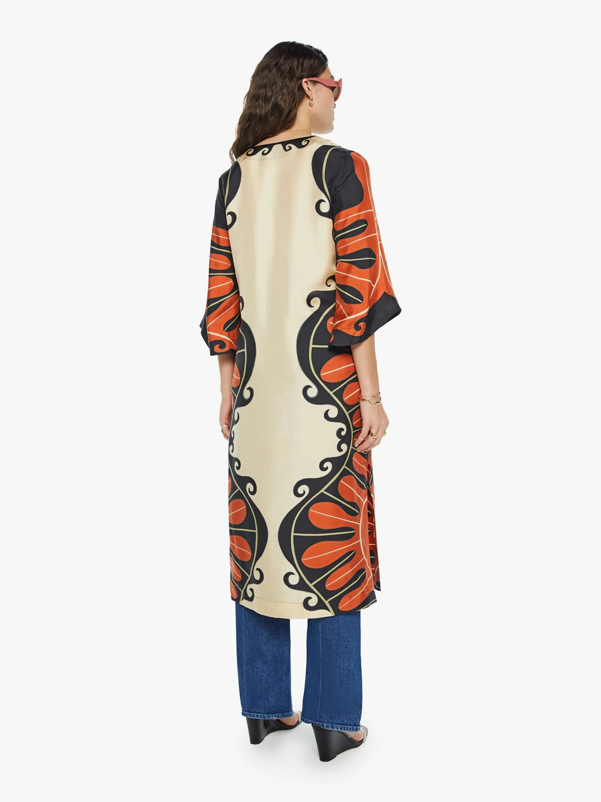 La DoubleJ x MOTHER The Kaftan - Pacific Placee sold by MOTHER product image thumbnail 4
