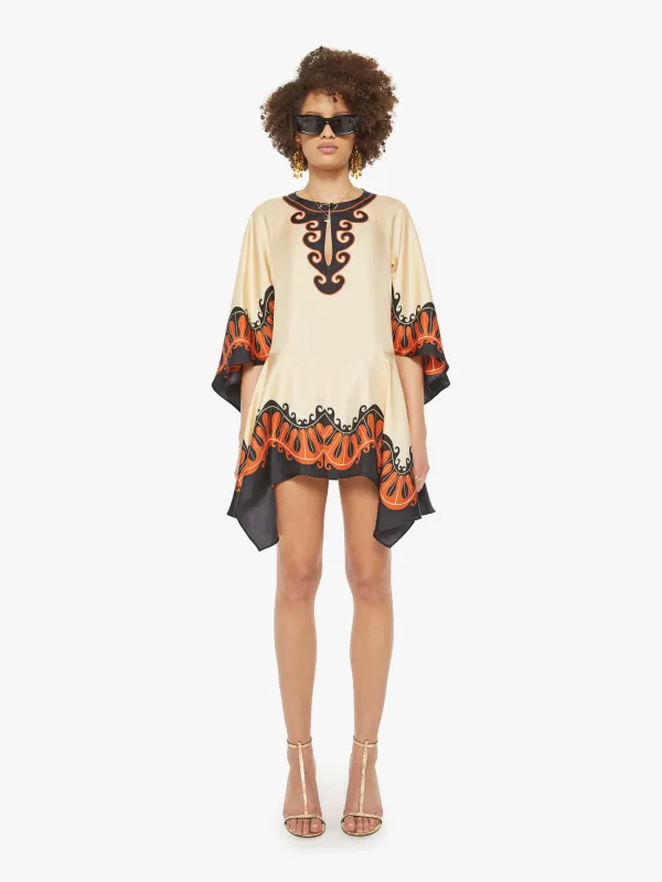 La DoubleJ x MOTHER Malibu Mini Dress - Pacific Placee made by LA DoubleJ