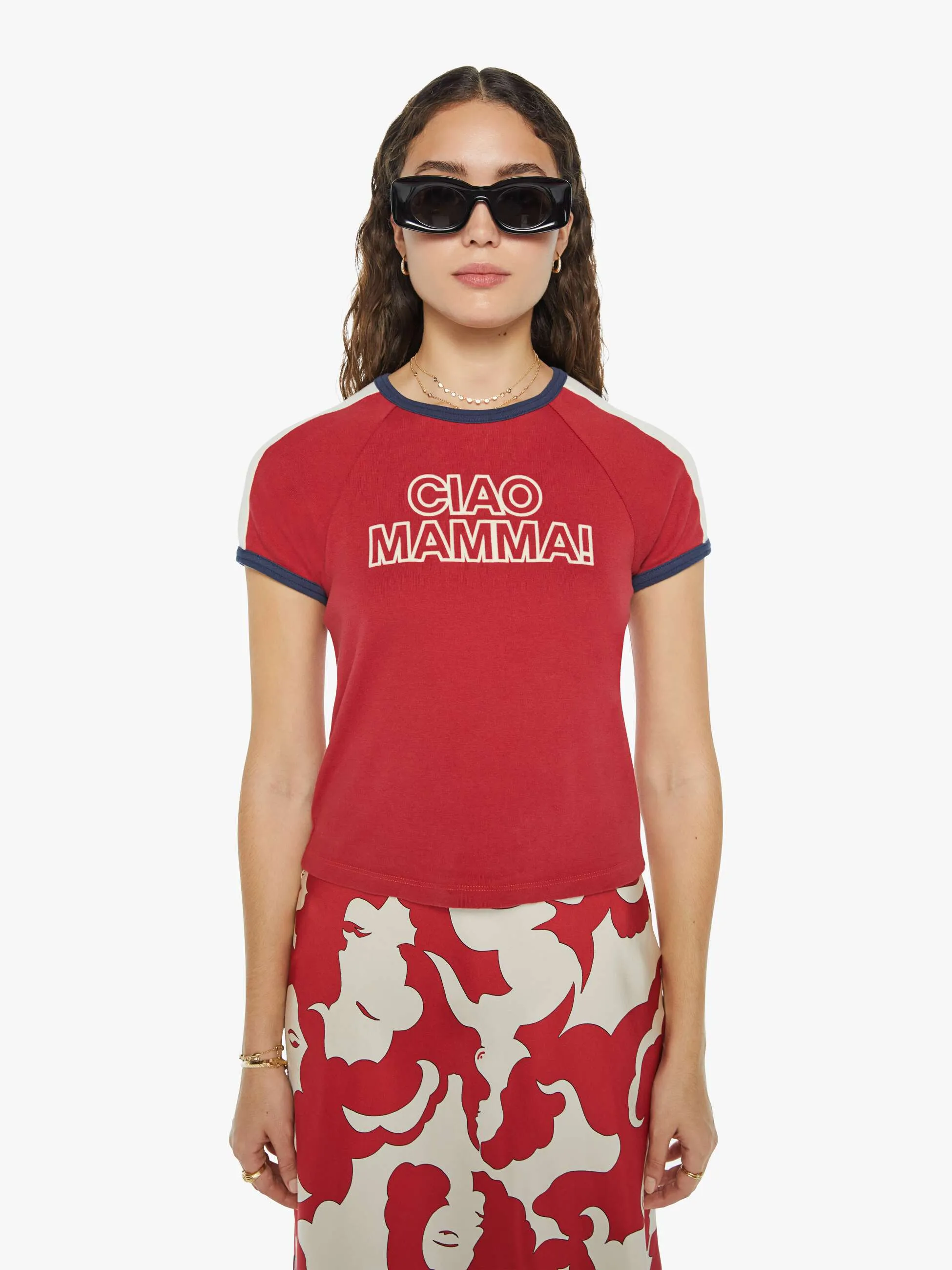 La DoubleJ x MOTHER The Itty Bitty Concert Racer - Ciao Mamma sold by MOTHER