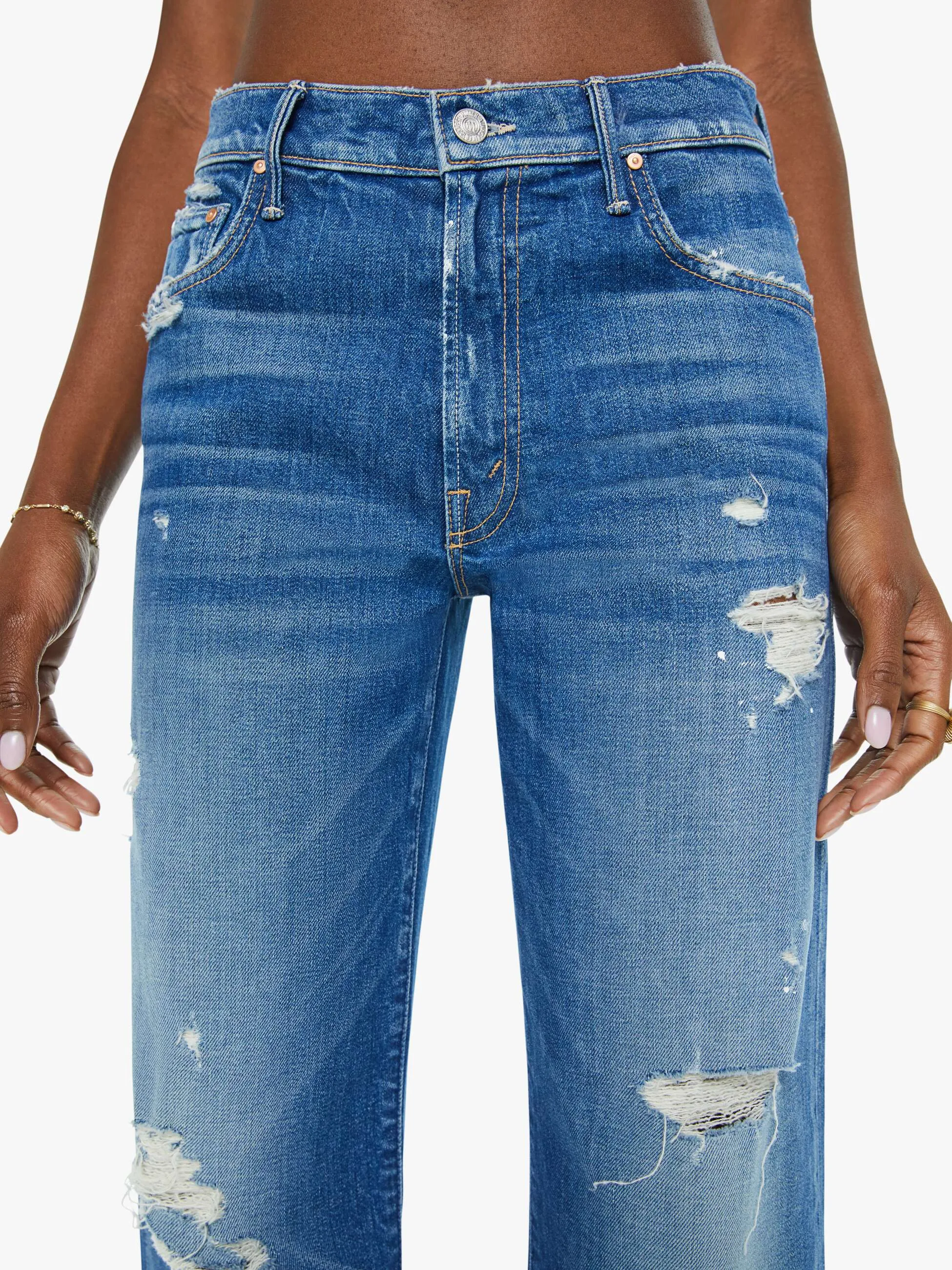 The Mid Rise Maven Ankle - Petty Theft sold by MOTHER product image thumbnail 5