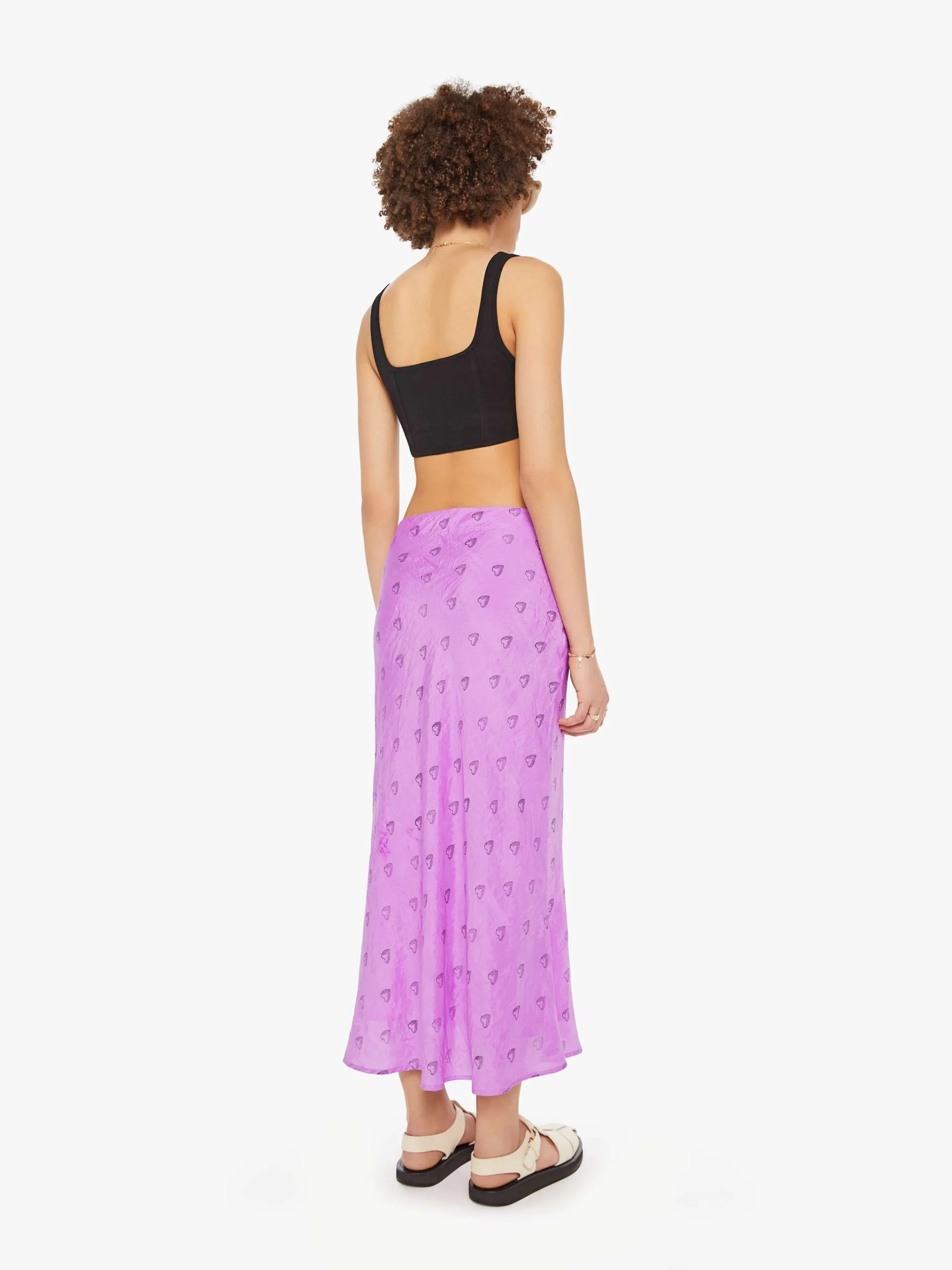Alix Of Bohemia Lyra Skirt - Fuchsia Heart sold by MOTHER product image thumbnail 3