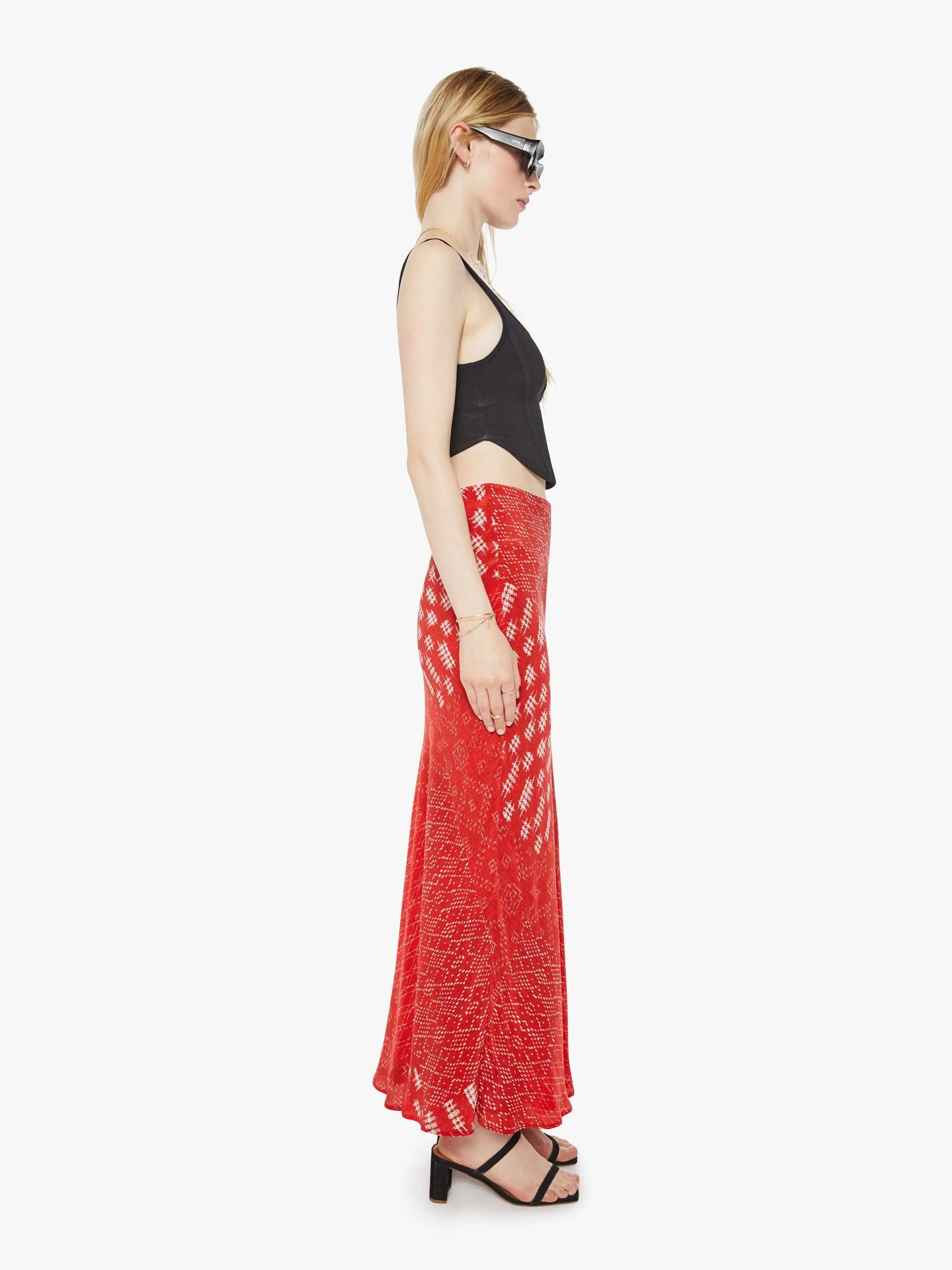 Maria Cher Alice Long Skirt - Zarate sold by MOTHER product image thumbnail 3