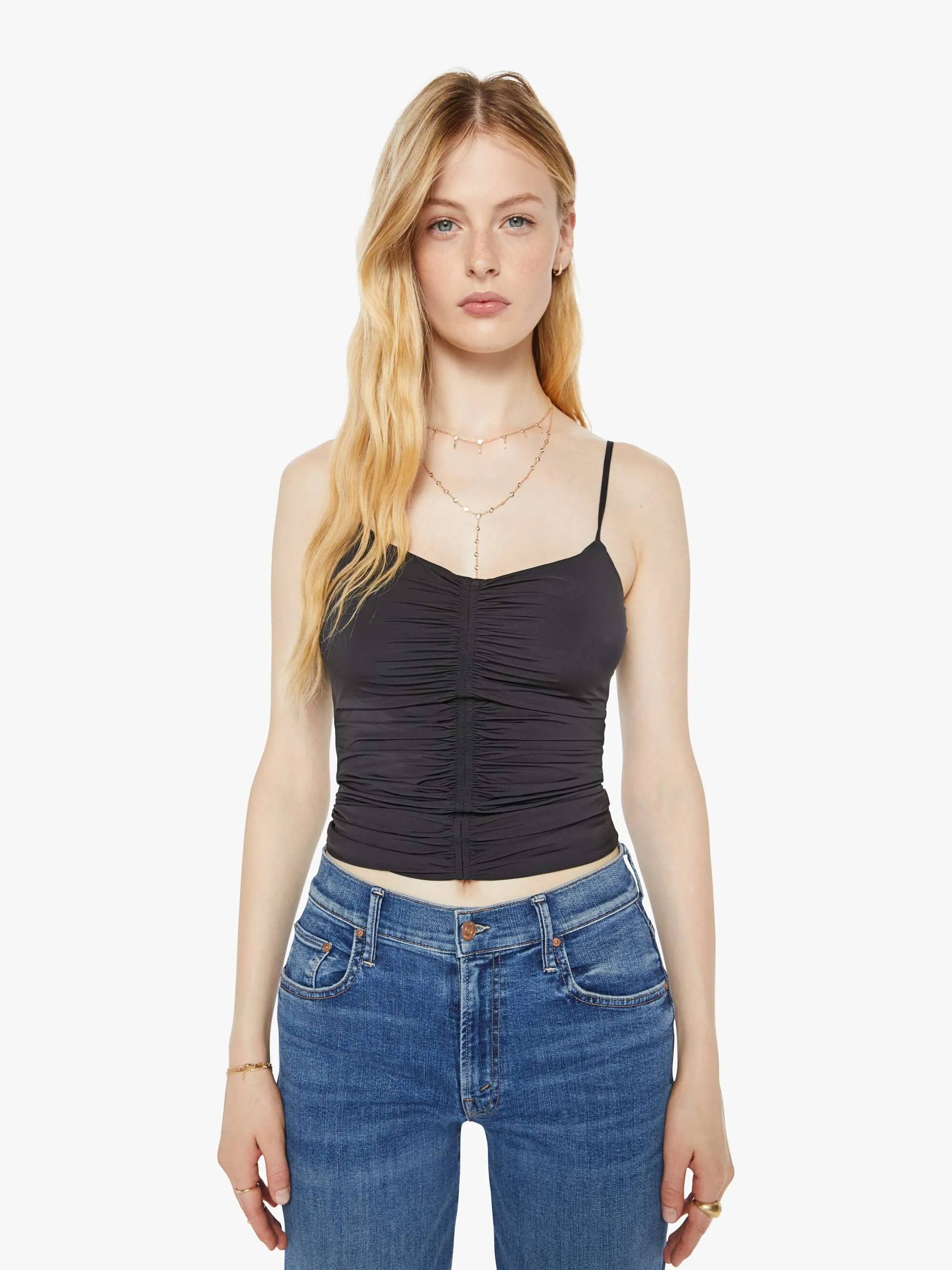 Maria Cher Aria Top - Black sold by MOTHER product image thumbnail 2