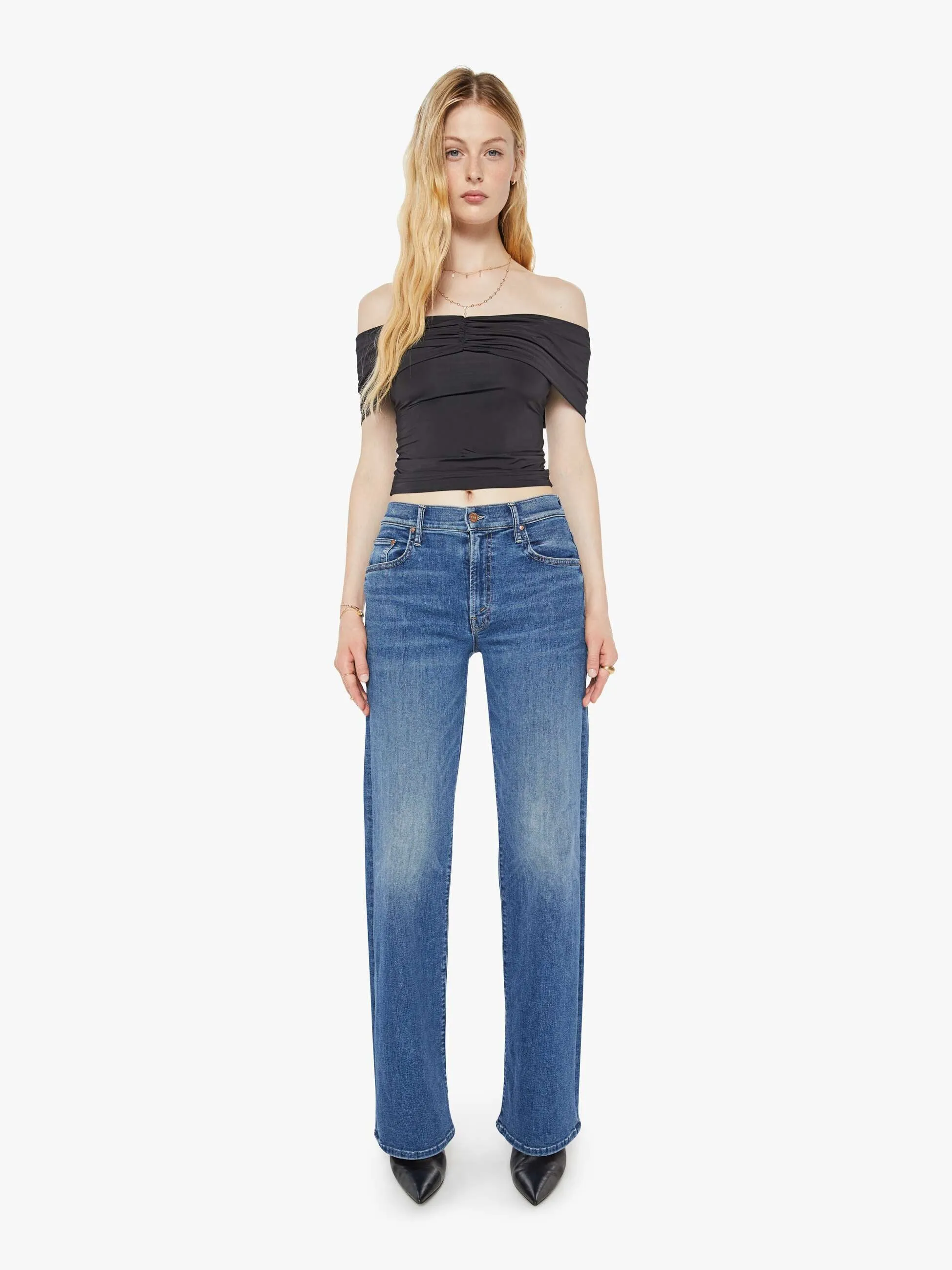 Maria Cher Athenas Top - Black sold by MOTHER product image thumbnail 5