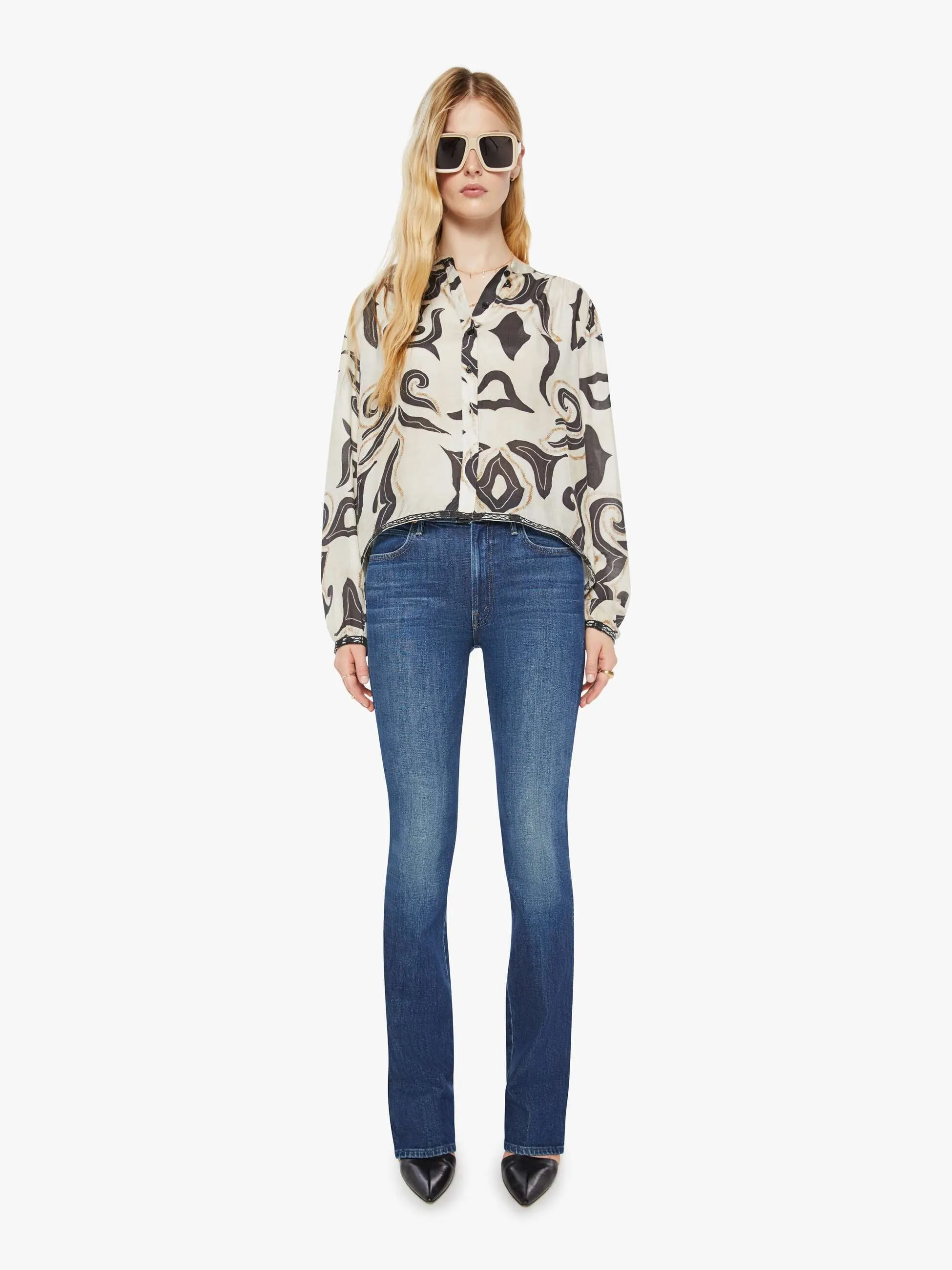 Maria Cher Celia Blouse - Alvarado sold by MOTHER product image thumbnail 5