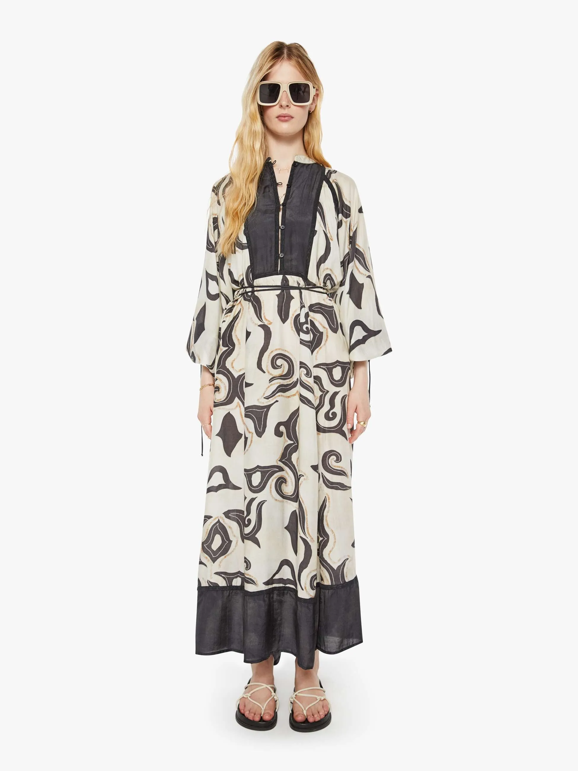 Maria Cher Joseph Long Dress - Alvarado sold by MOTHER product image thumbnail 2