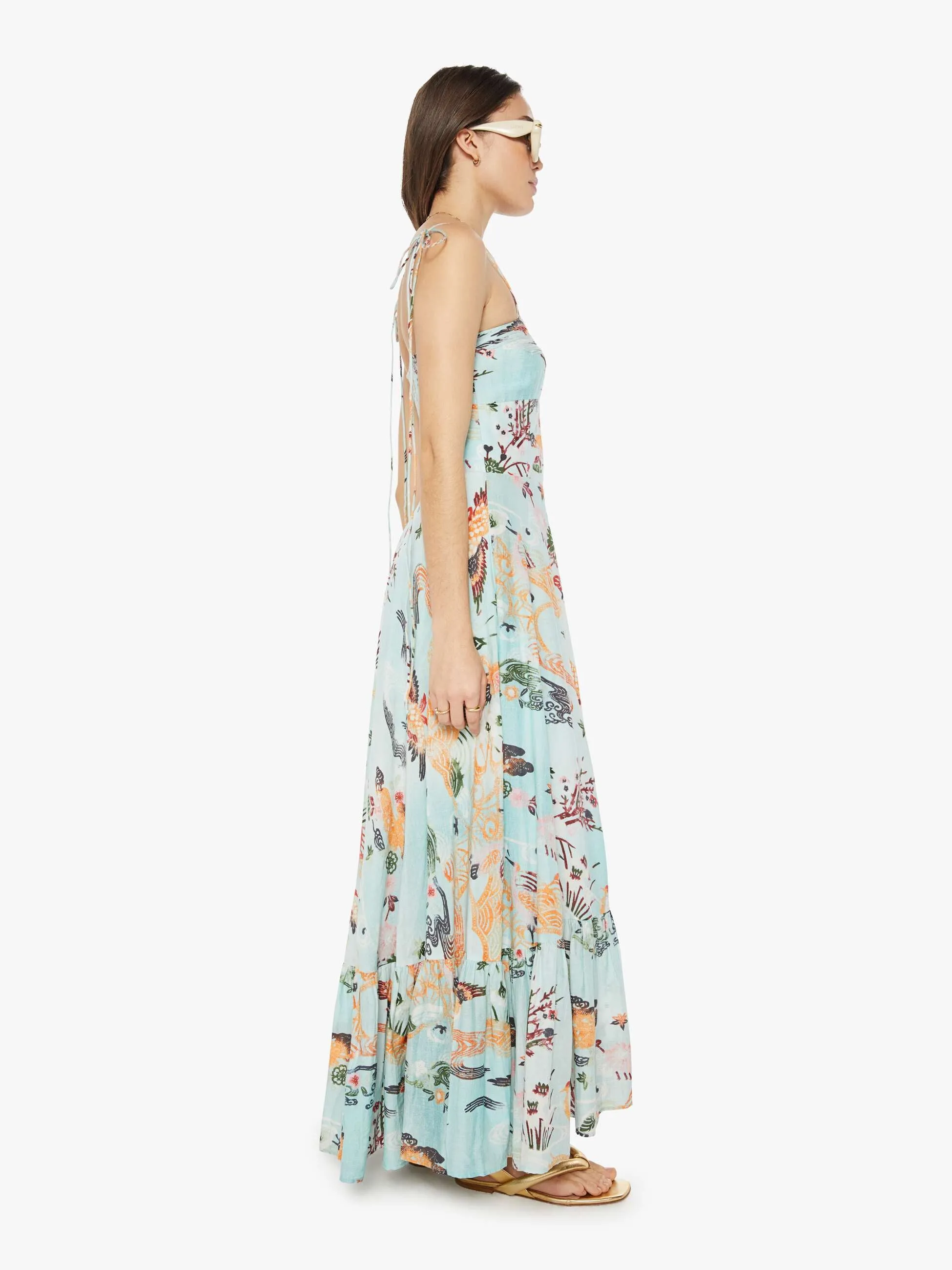 Maria Cher Vivian Midi Dress - Dorrego sold by MOTHER product image thumbnail 3