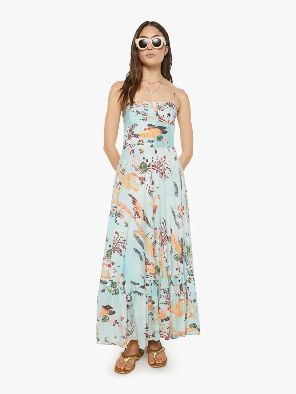 Maria Cher Vivian Midi Dress - Dorrego sold by MOTHER