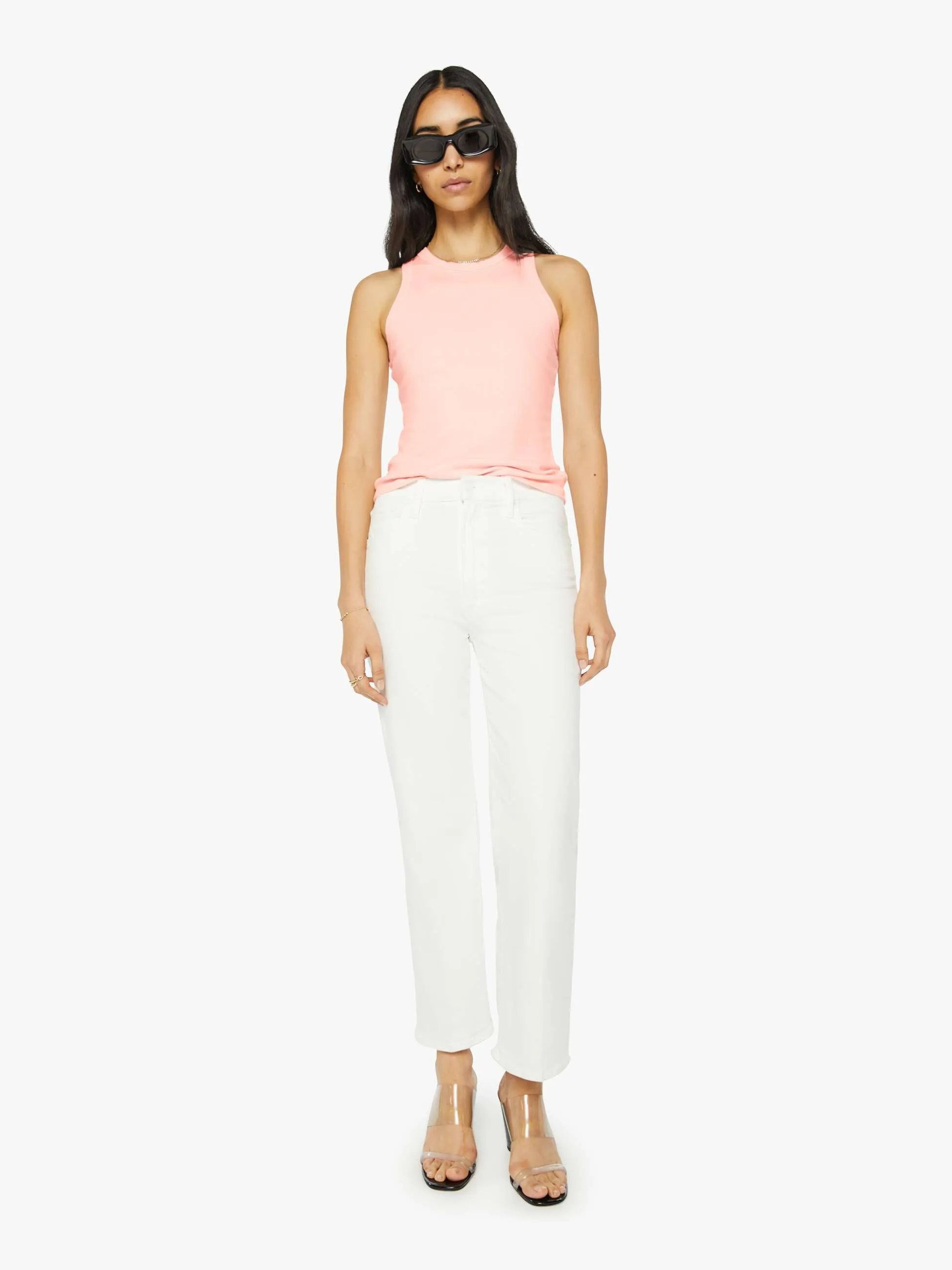 SPRWMN Rib Racer Front Tank - Ballet sold by MOTHER product image thumbnail 5
