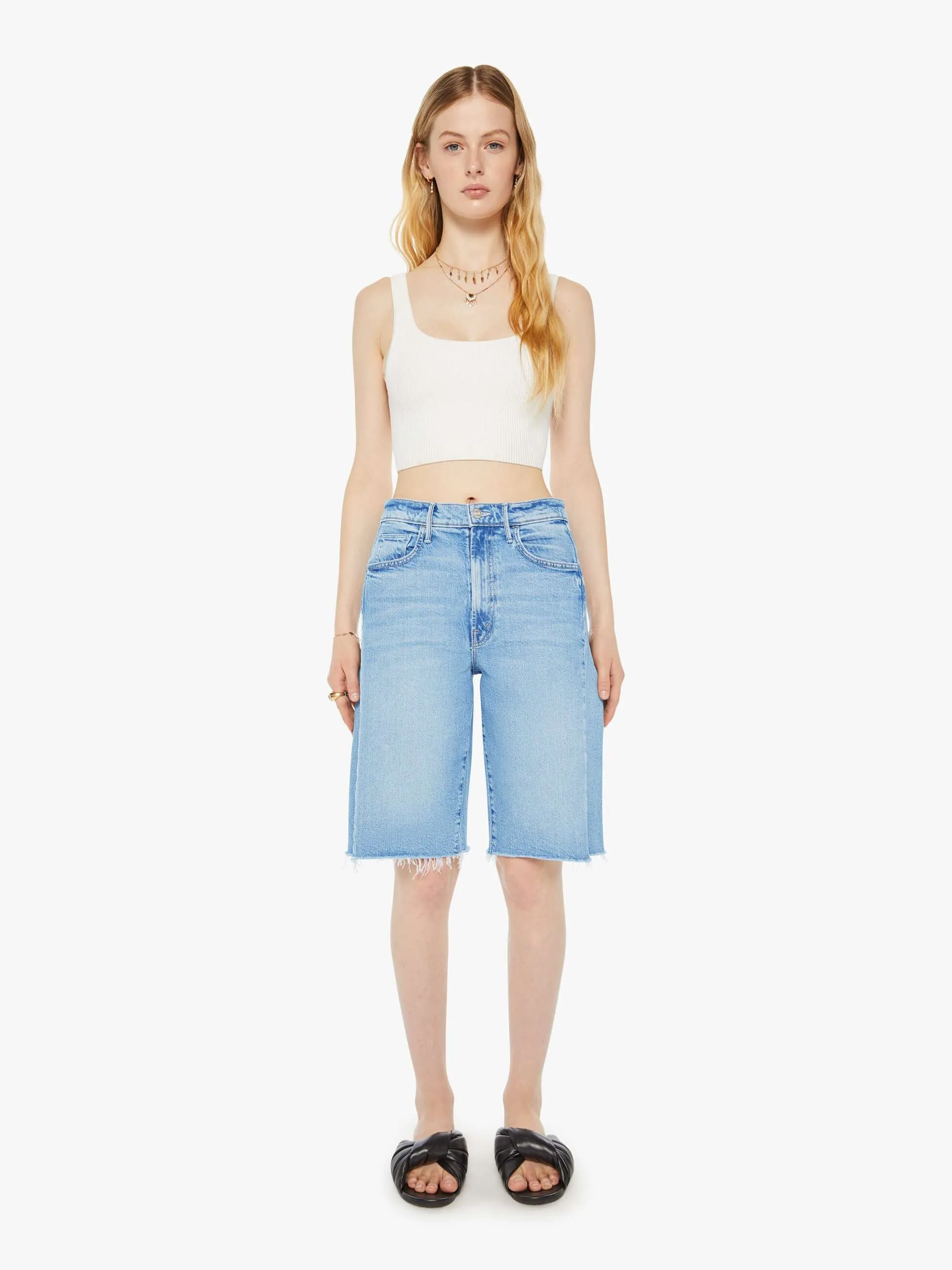 The Half-Pipe Bermuda Fray - Sow Surreal sold by MOTHER product image thumbnail 2