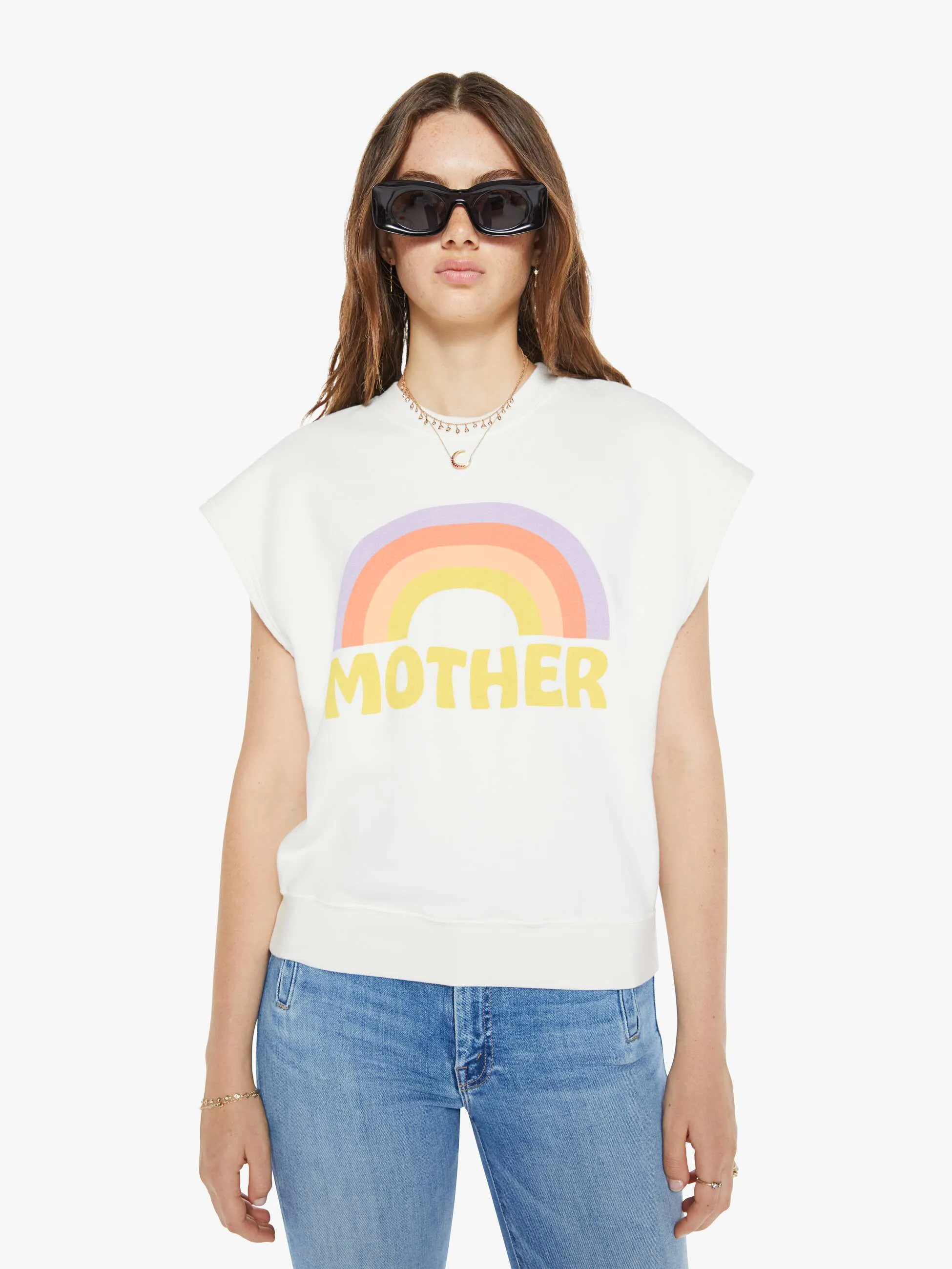 The Drop Square Short Sleeve - Over MOTHER sold by MOTHER product image thumbnail 2