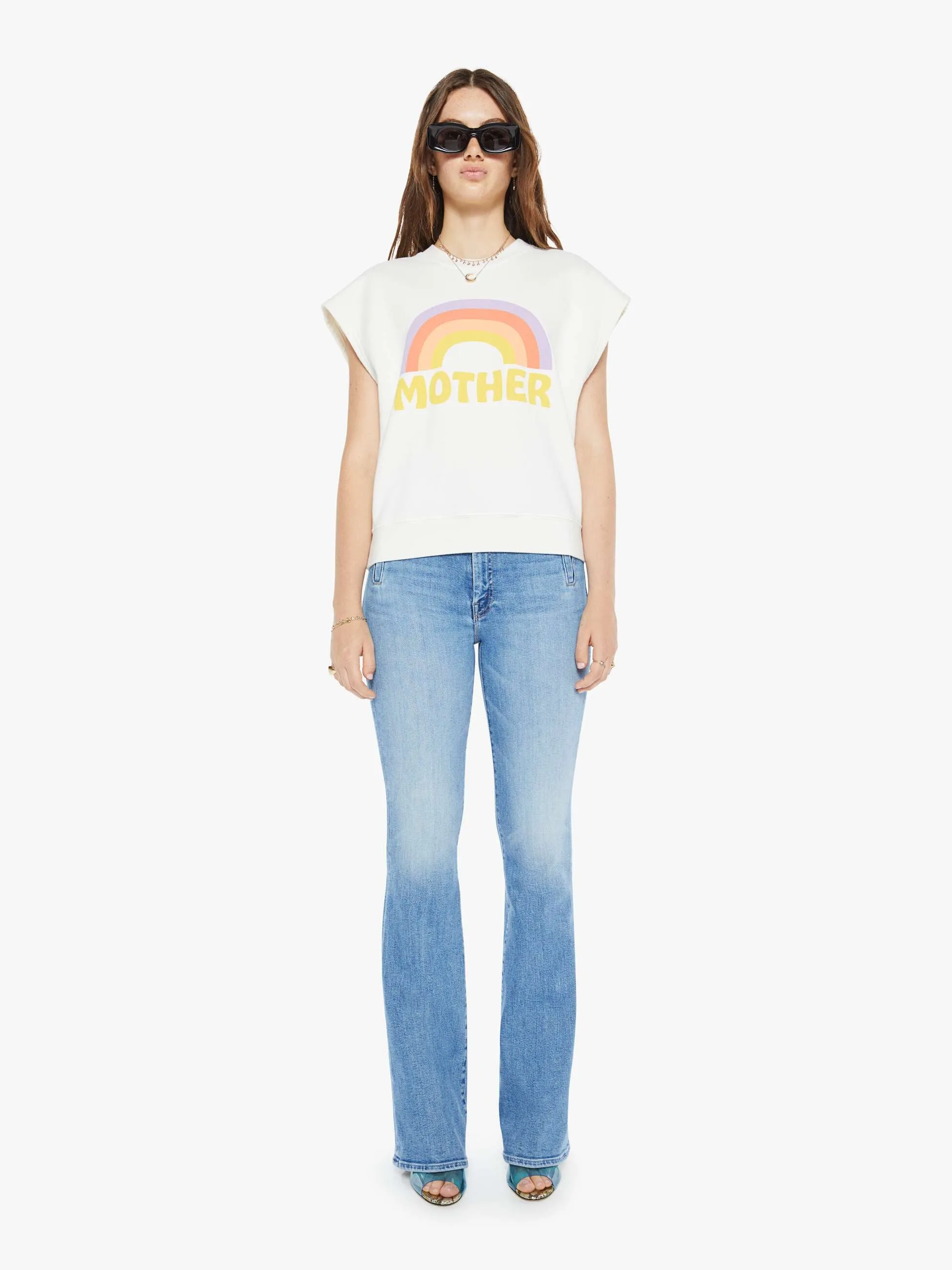 The Drop Square Short Sleeve - Over MOTHER sold by MOTHER product image thumbnail 5