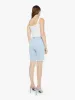 High Waisted Rider Bermuda Short Fray - Cowabunga sold by MOTHER