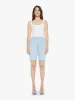 High Waisted Rider Bermuda Short Fray - Cowabunga sold by MOTHER