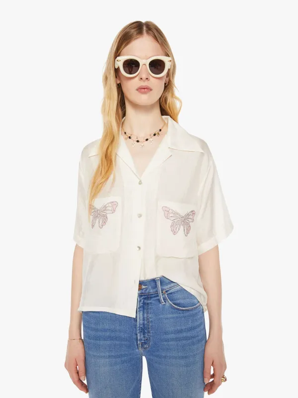 Alix Of Bohemia Stevie Shirt - Butterfly sold by MOTHER