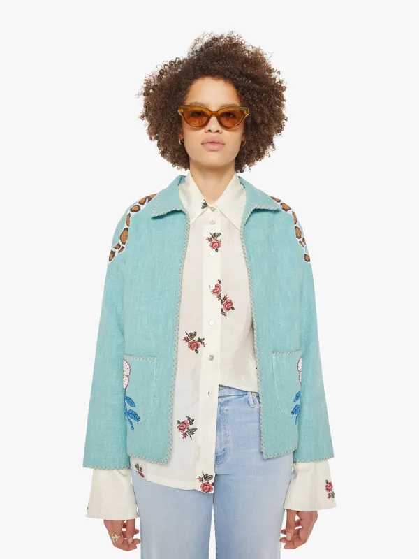 Alix Of Bohemia Francis Jacket - Marine Serpent sold by MOTHER