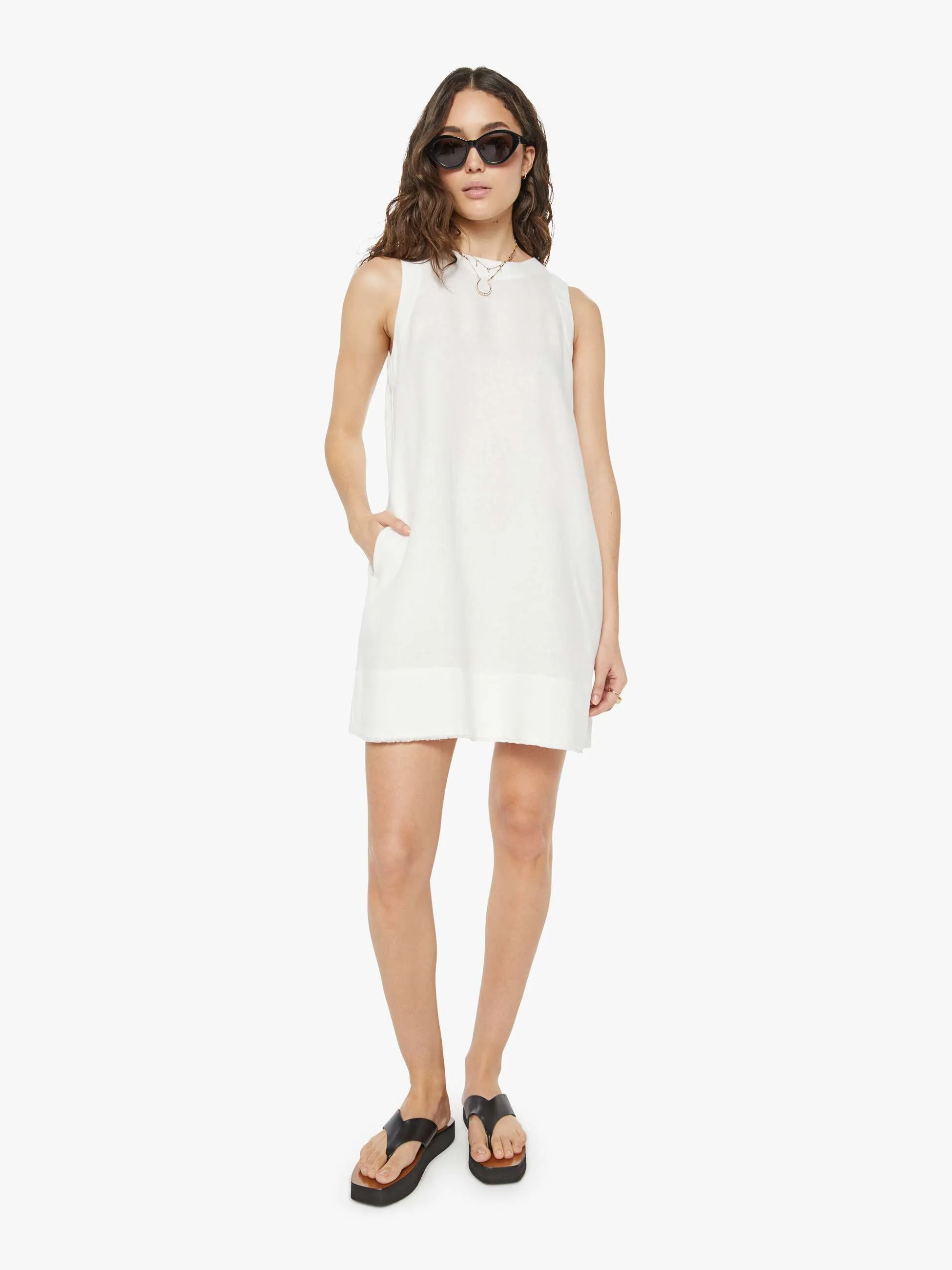 XiRENA Robyn Dress - White sold by MOTHER product image thumbnail 2