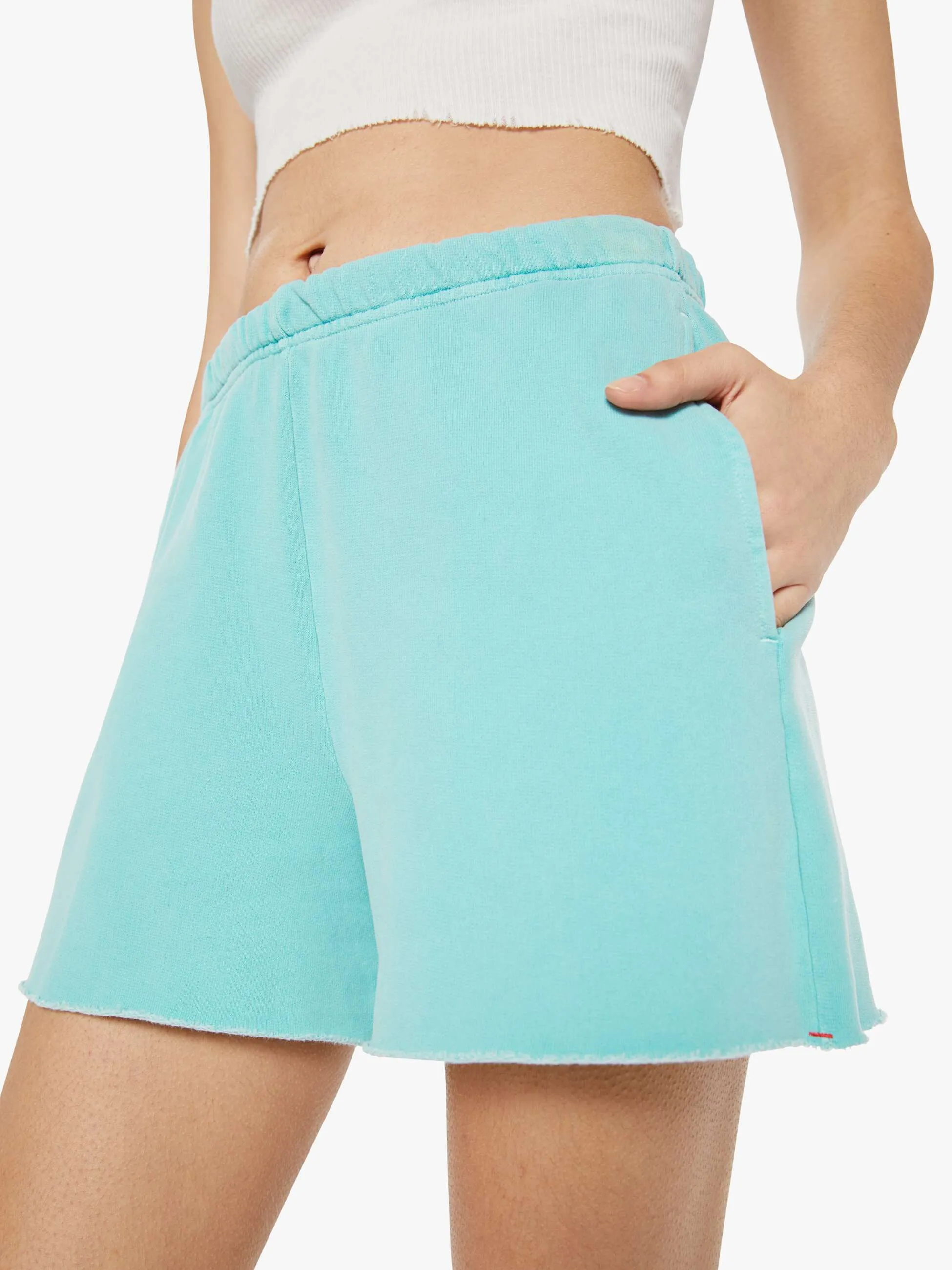 XiRENA Shawn Sweatshort - Raindrop sold by MOTHER product image thumbnail 4