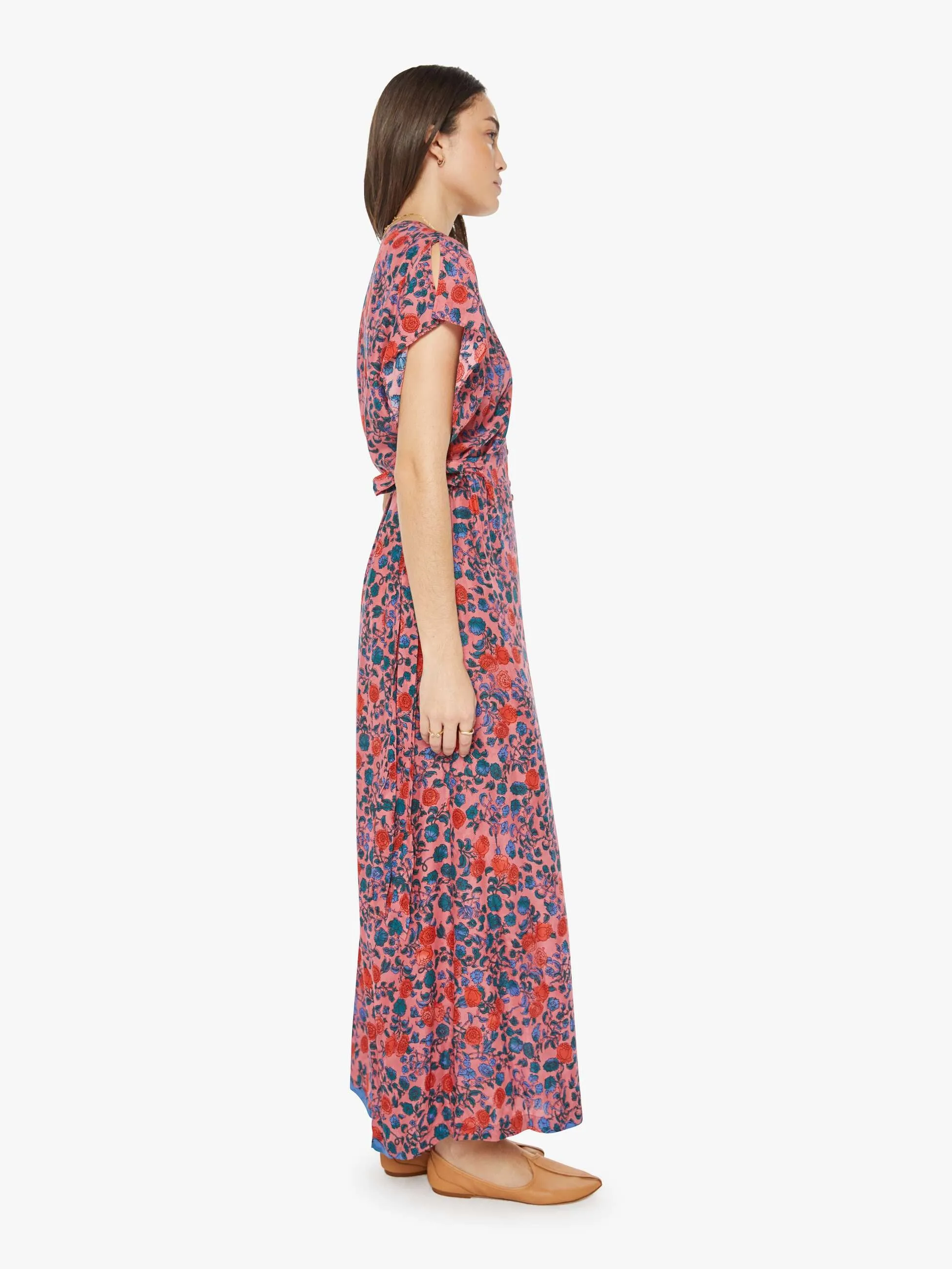 Natalie Martin Monica Dress - Rose Bandana sold by MOTHER product image thumbnail 3