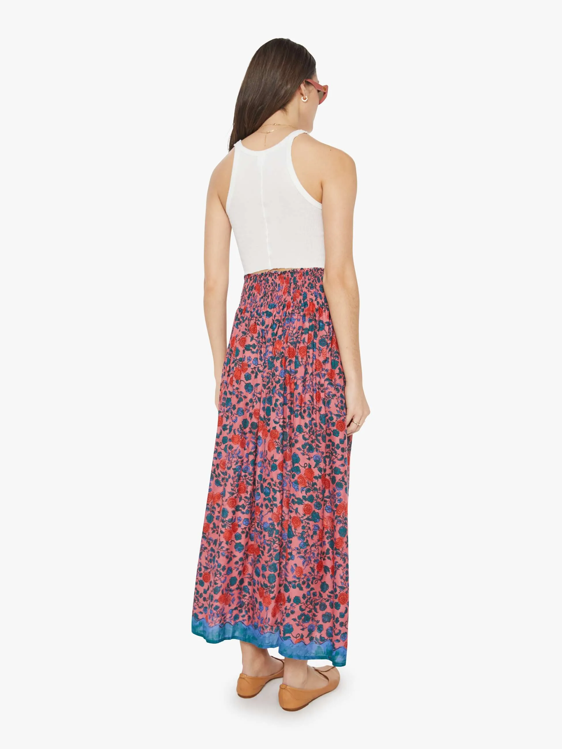 Natalie Martin Bella Skirt - Rose Bandana sold by MOTHER product image thumbnail 4