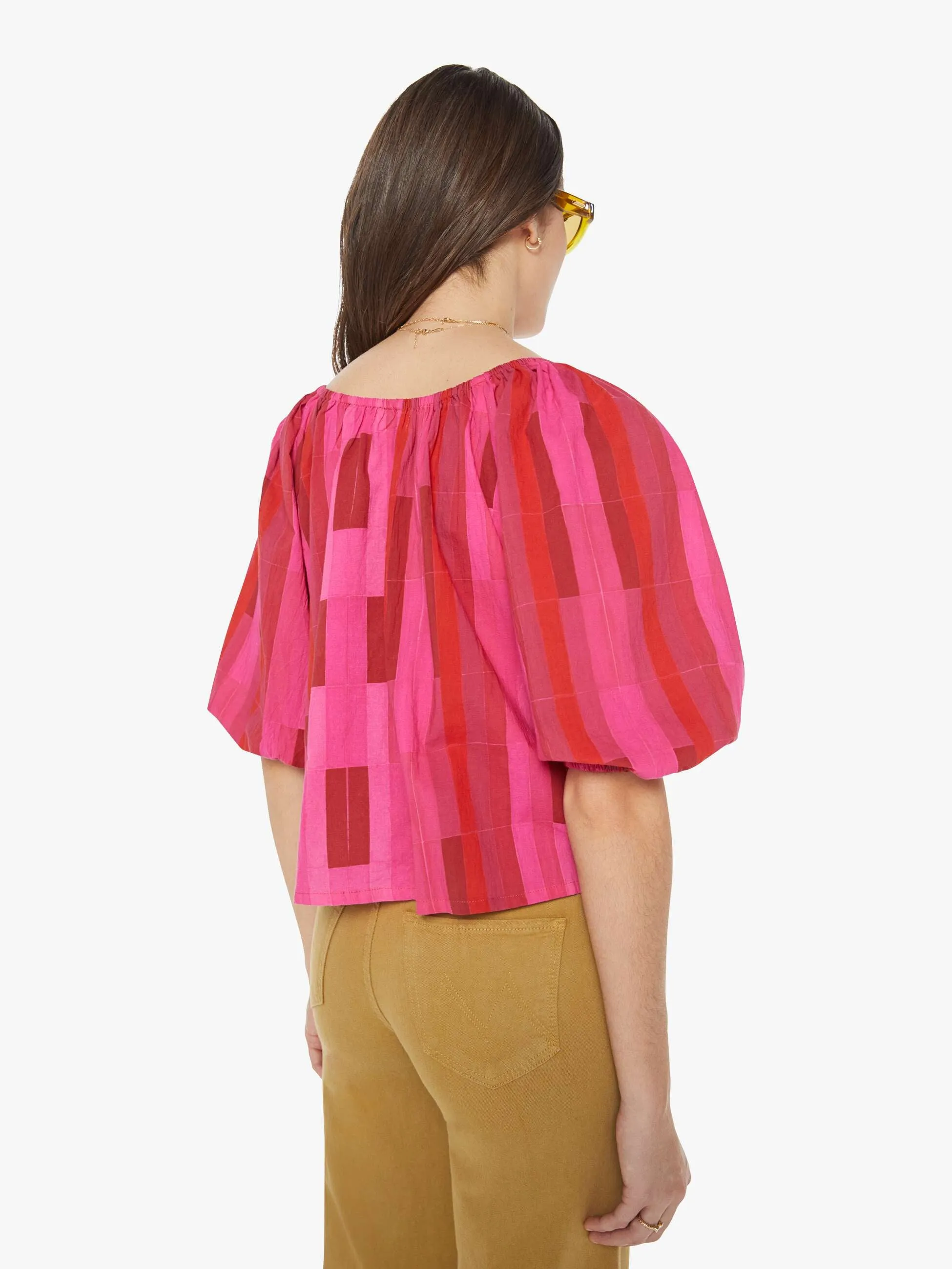 Natalie Martin Ella Top - Sea Glass Pink sold by MOTHER product image thumbnail 4