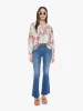 Natalie Martin Tolan Shirt - Bougainvillea Mother Of Pearl sold by MOTHER
