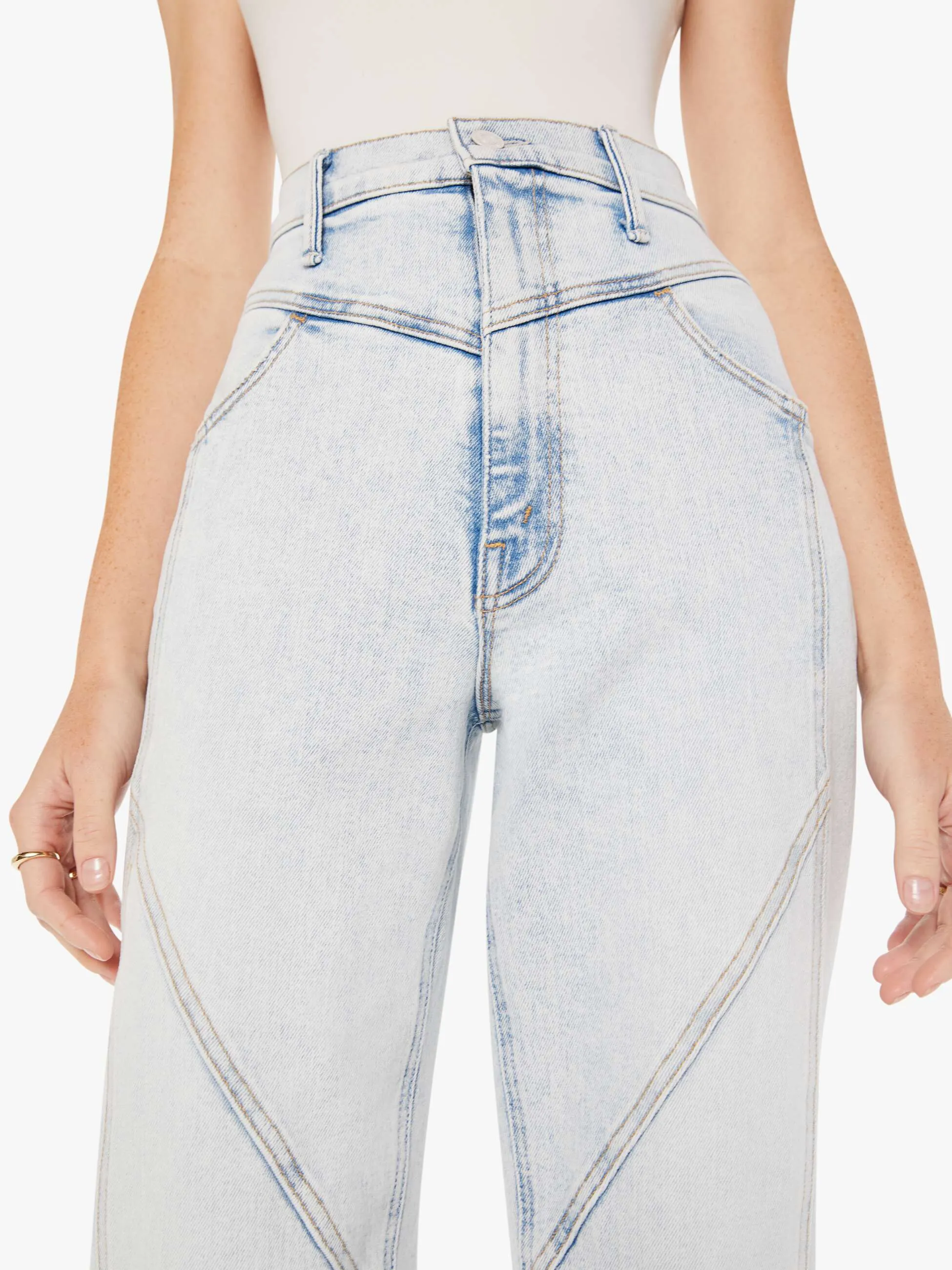 High Waisted Pointy Study Nerdy - Glamour Shot sold by MOTHER product image thumbnail 5