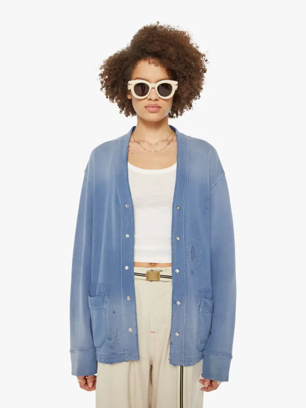 Dr. Collectors Surfriders Cardigan - Bleu De Travail sold by MOTHER