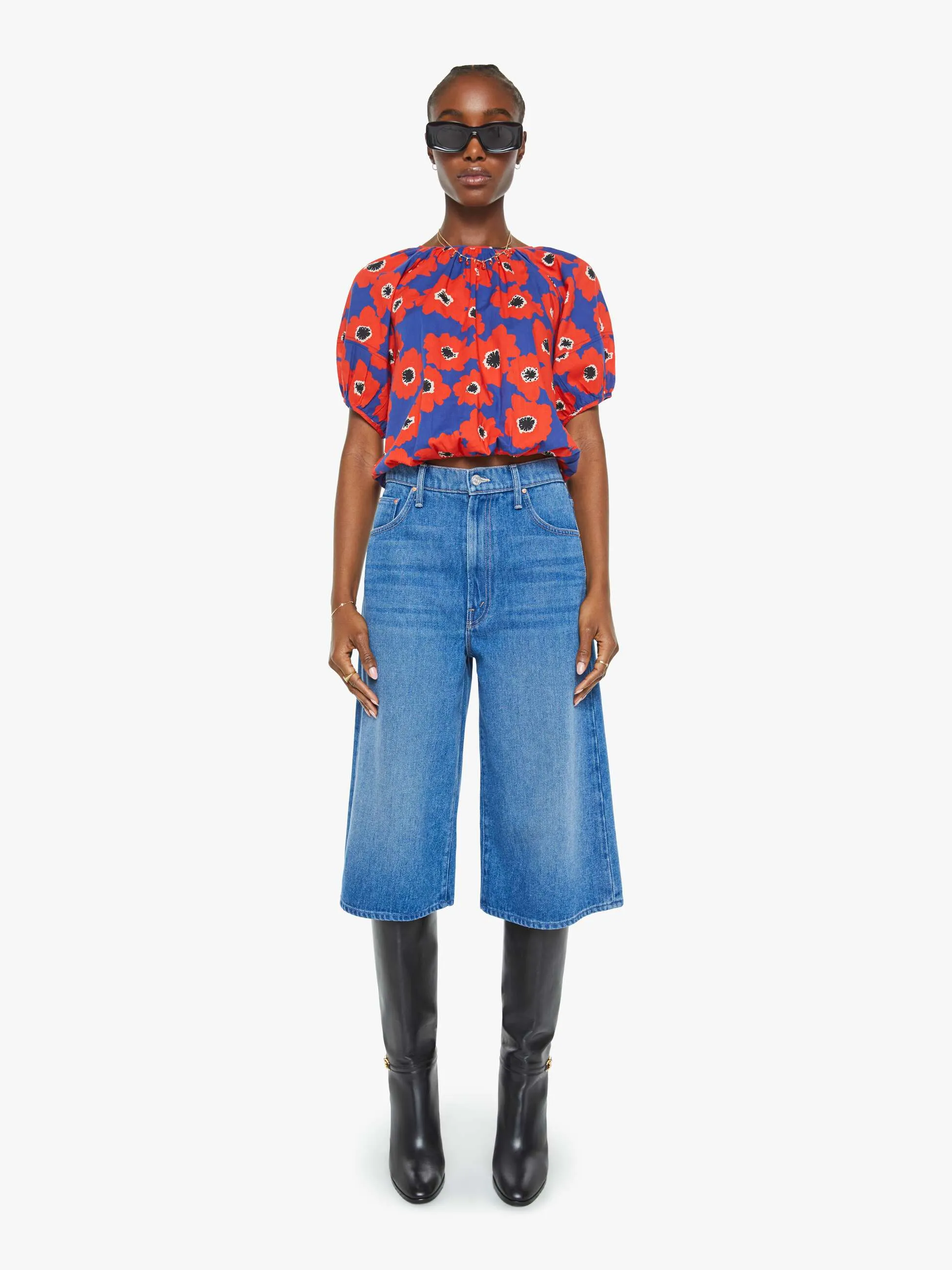 The Party In The Back Shirt - Pop Art Poppies sold by MOTHER product image thumbnail 5