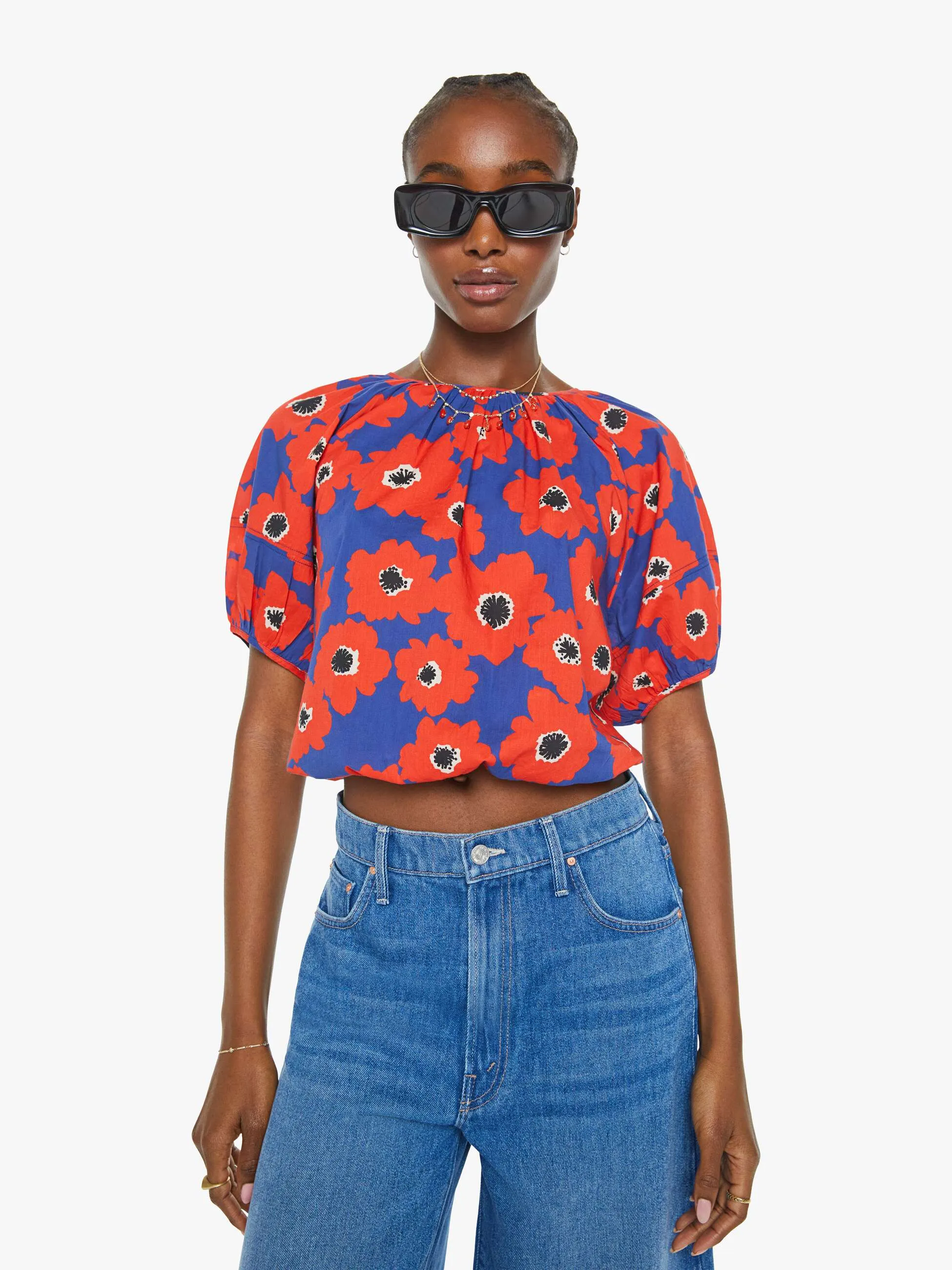 The Party In The Back Shirt - Pop Art Poppies sold by MOTHER
