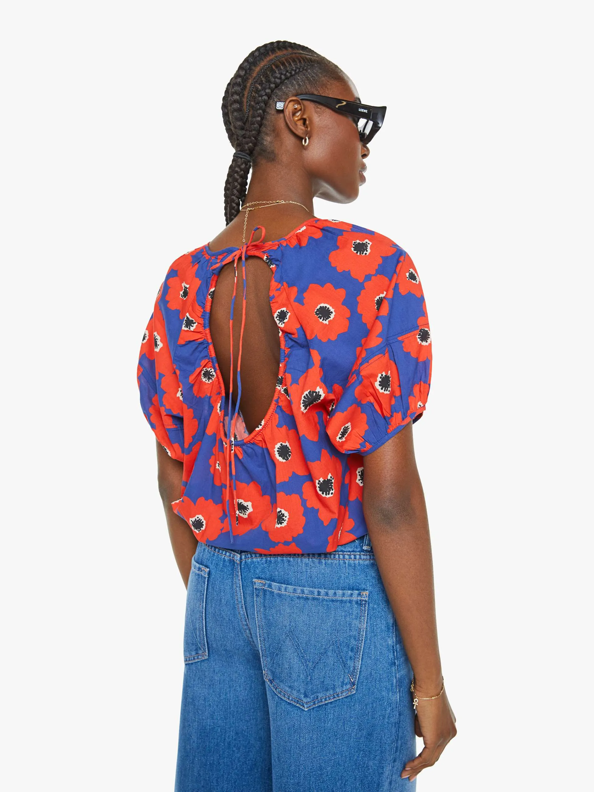 The Party In The Back Shirt - Pop Art Poppies sold by MOTHER product image thumbnail 4