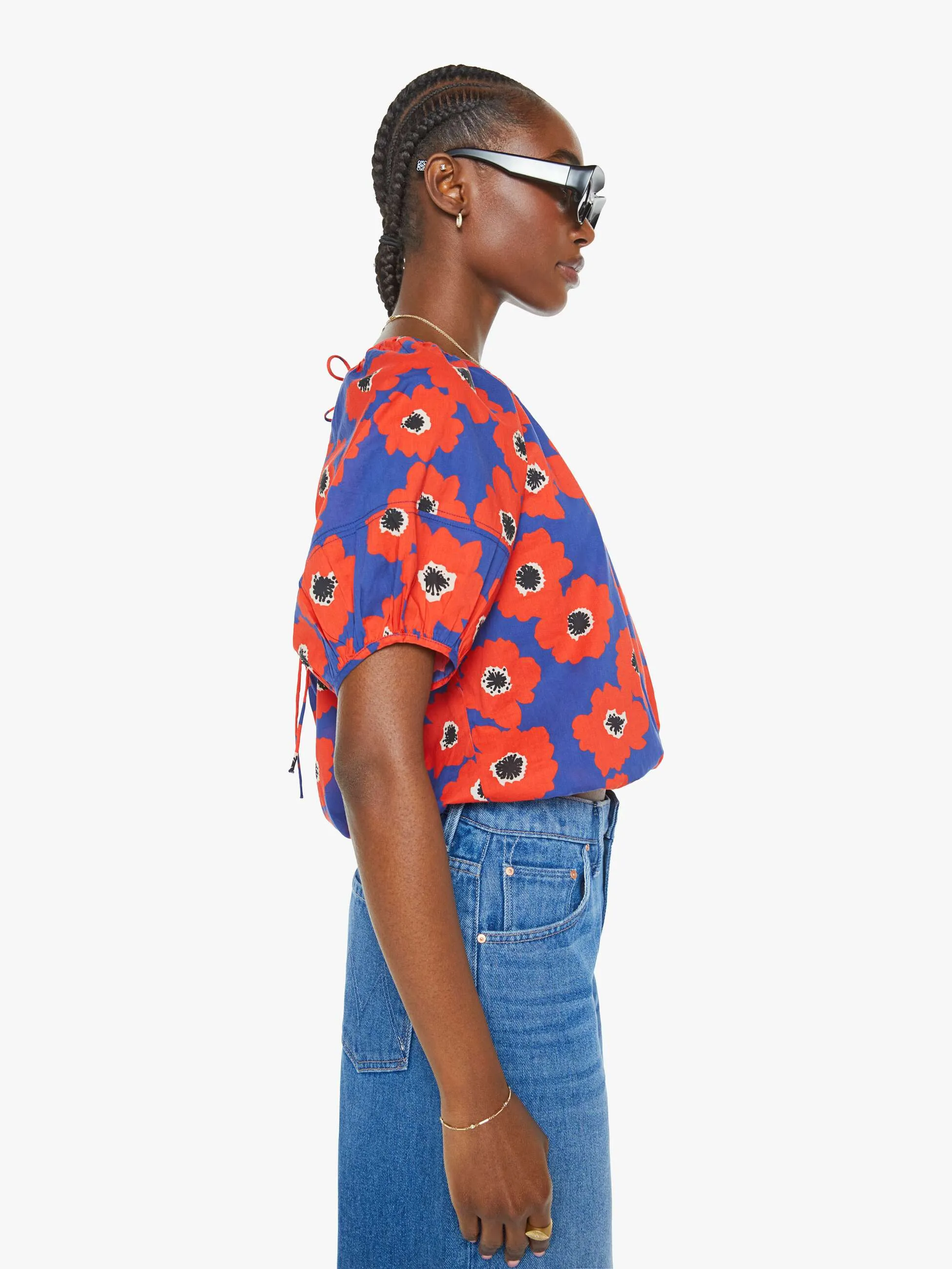 The Party In The Back Shirt - Pop Art Poppies sold by MOTHER product image thumbnail 3