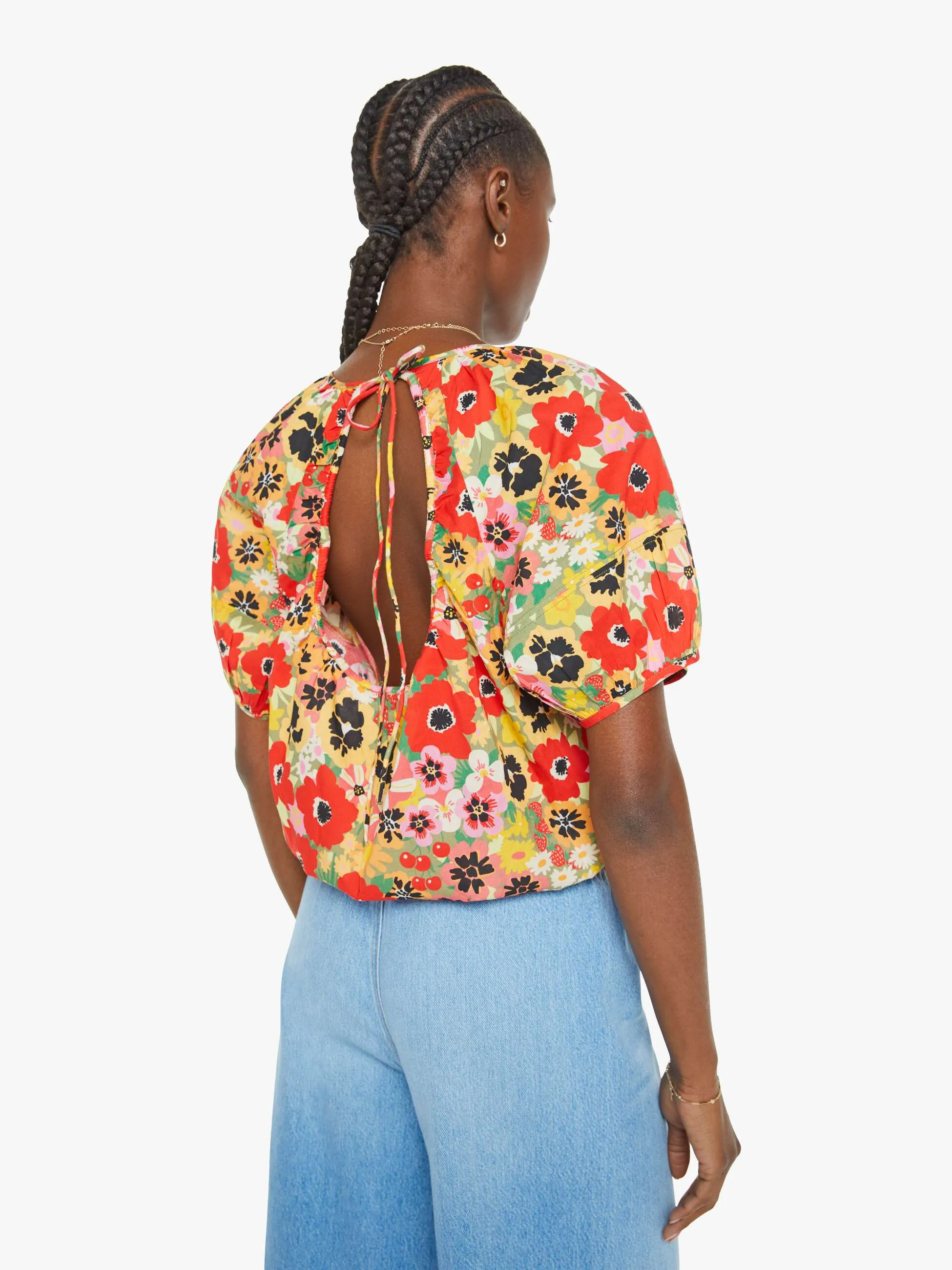 The Party In The Back Shirt - Flowers Al Fresco sold by MOTHER product image thumbnail 4