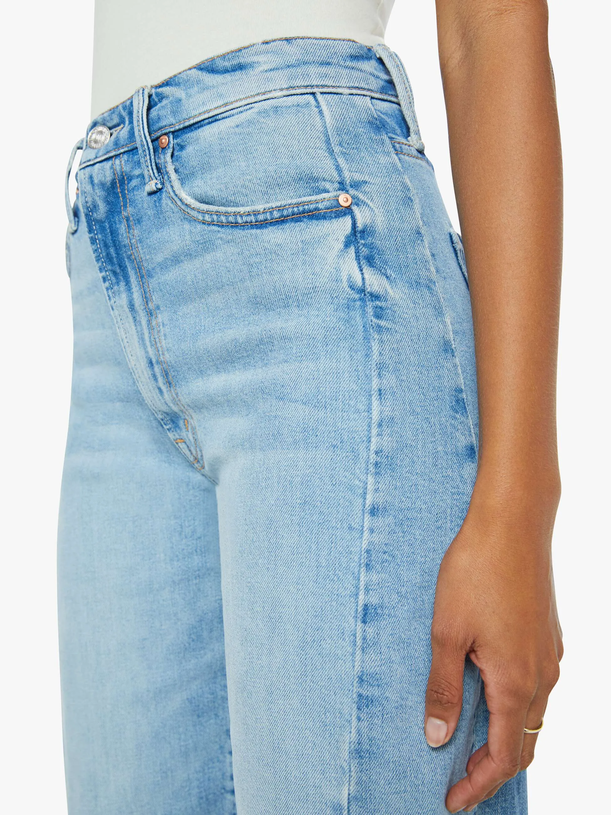 The Half-Pipe Ankle Fray - I Confess sold by MOTHER product image thumbnail 5