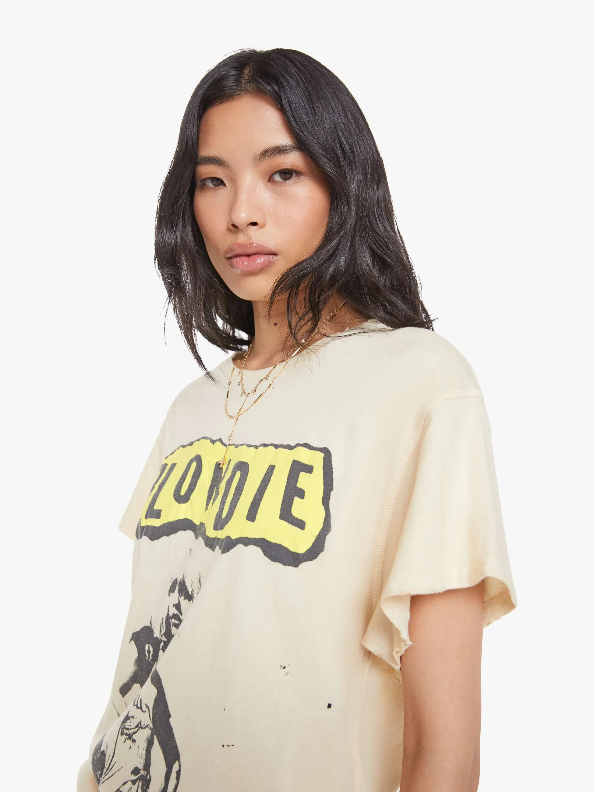 MadeWorn Blondie Tee - Tea Stained sold by MOTHER product image thumbnail 5