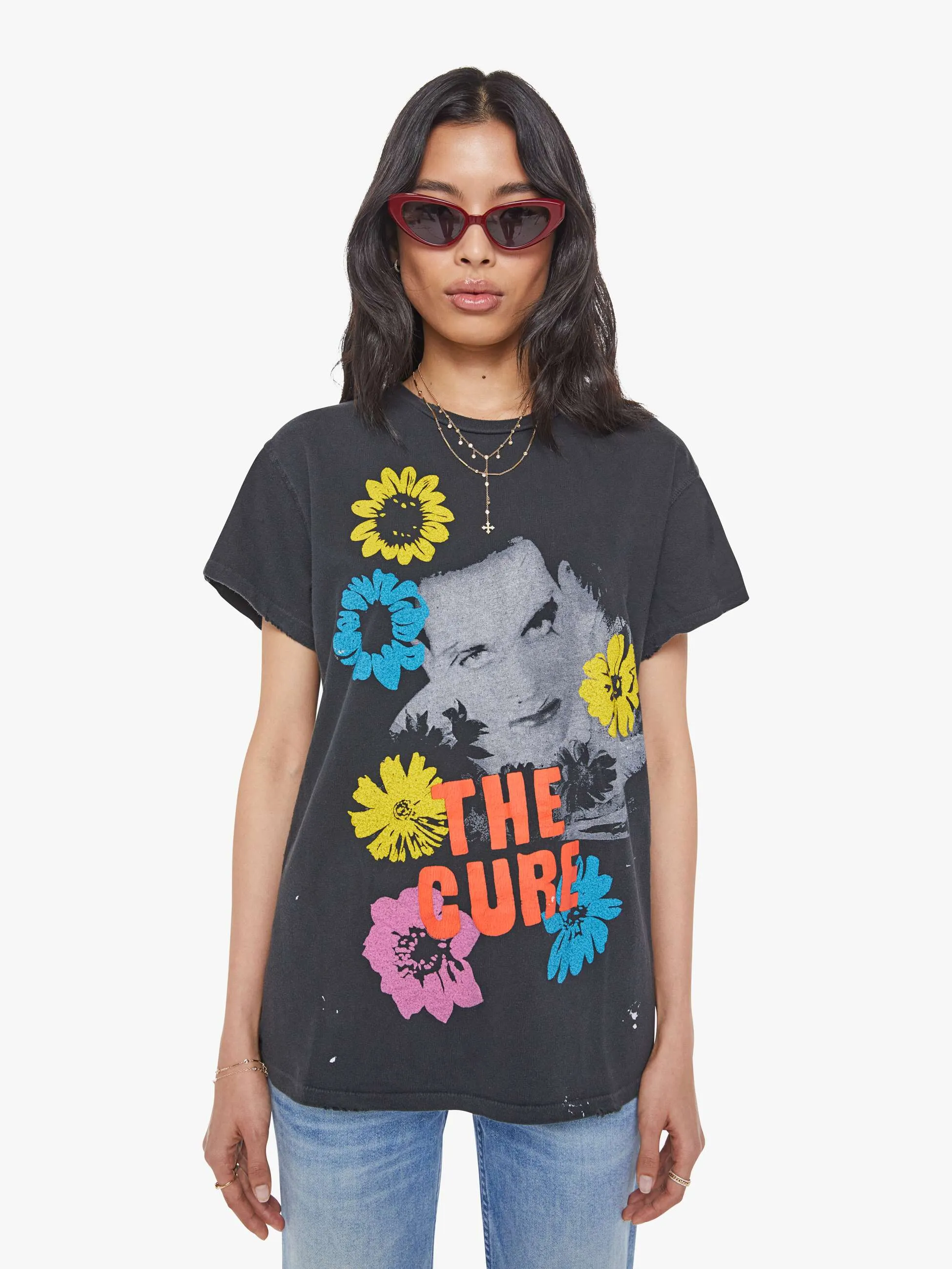 MadeWorn The Cure Tee - Coal sold by MOTHER